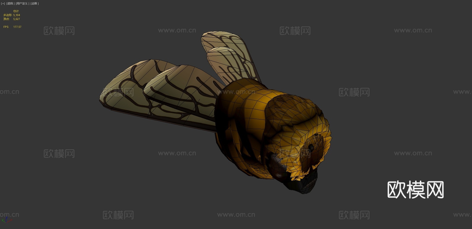 风格化工蜂su模型