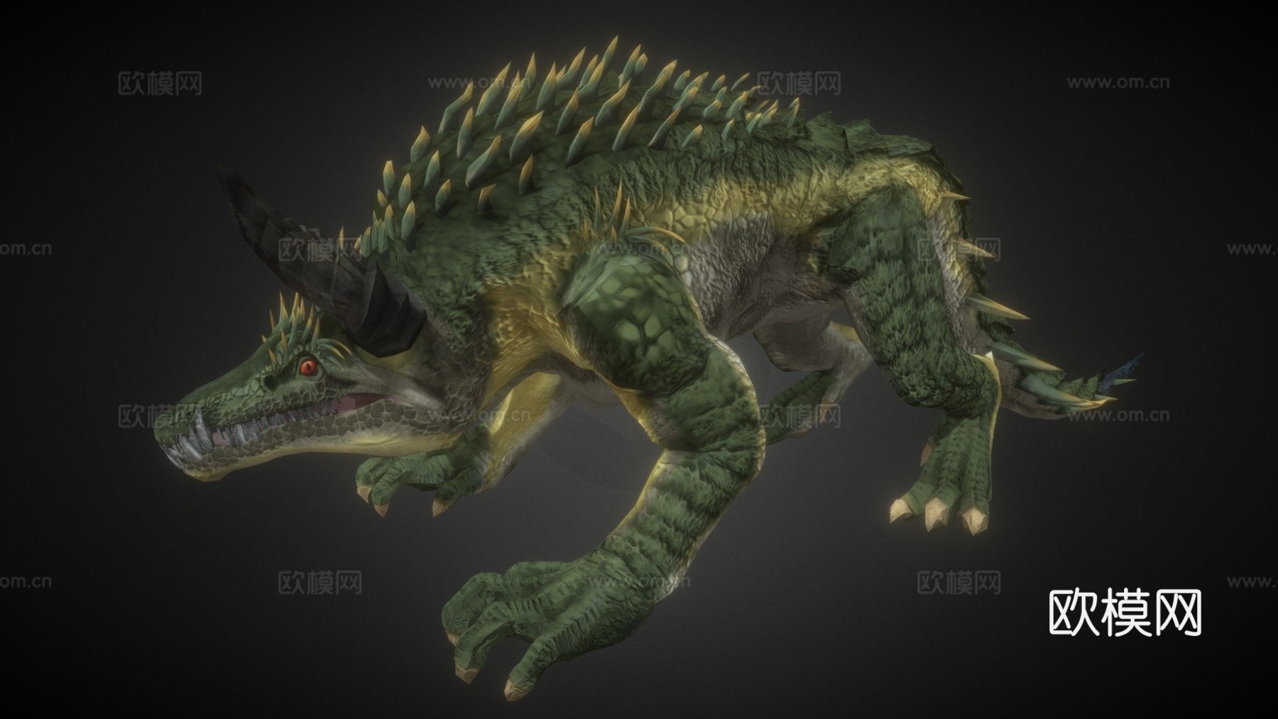 大森林龙su模型