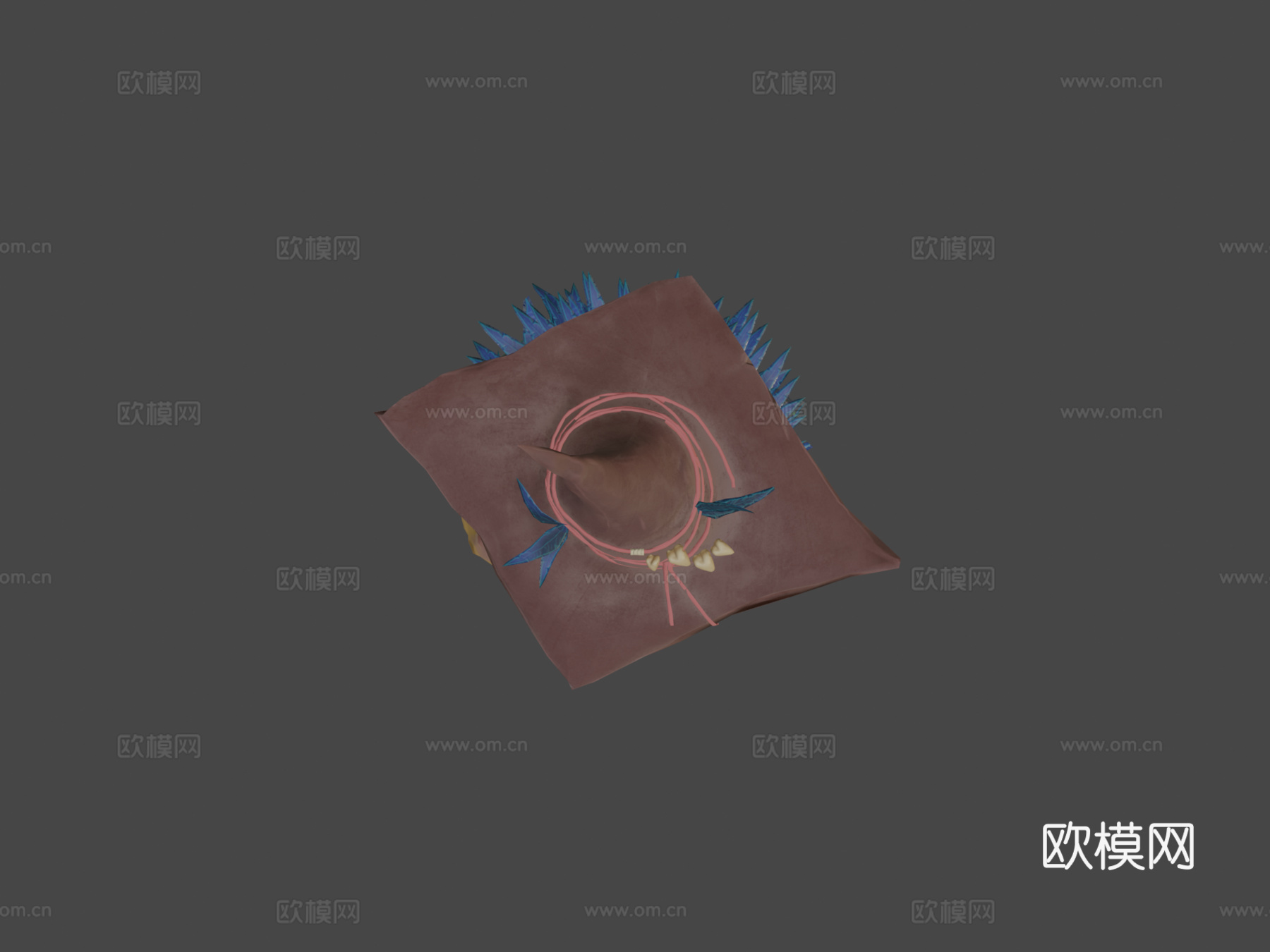 狂野女巫原生种su模型