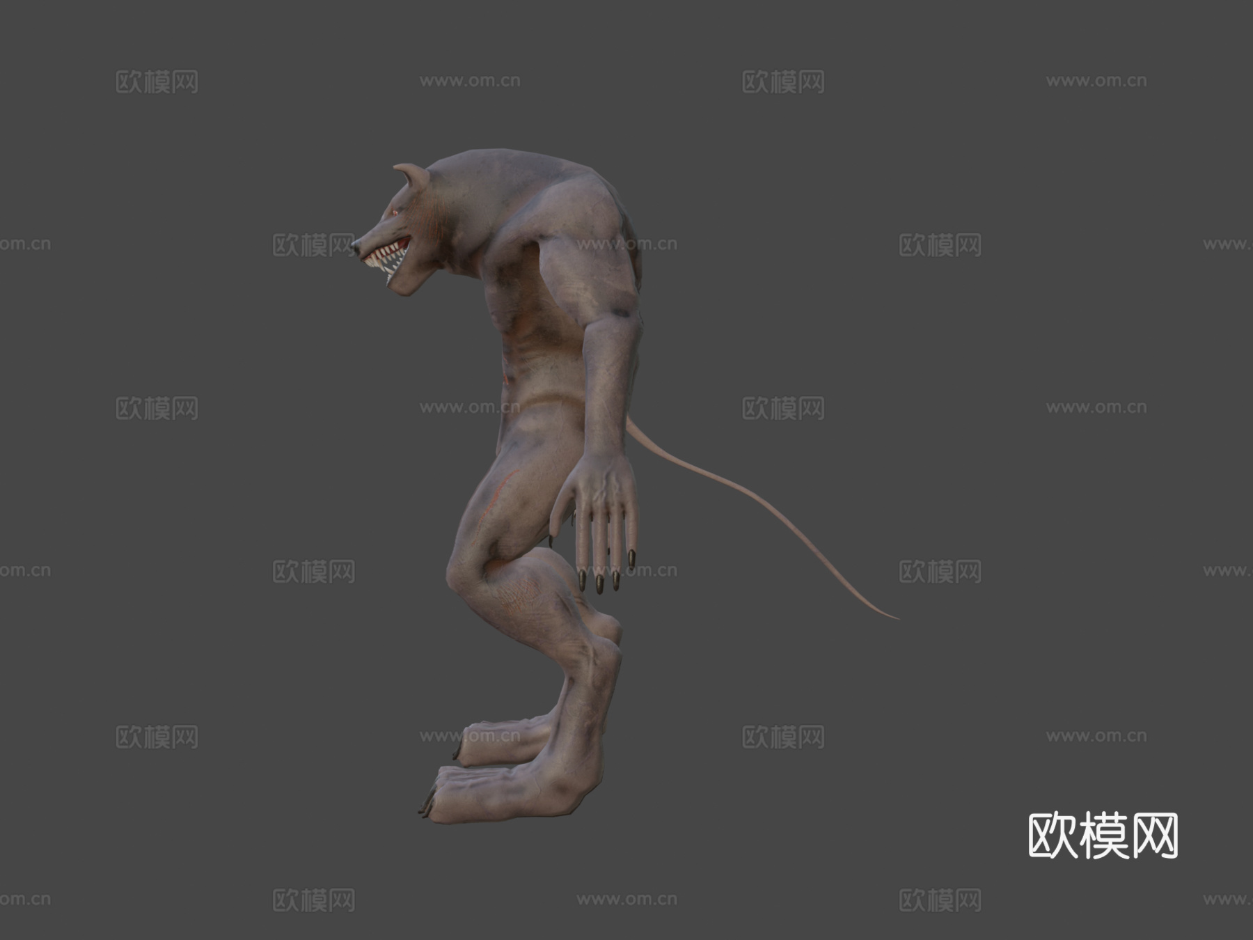 狼人无毛su模型