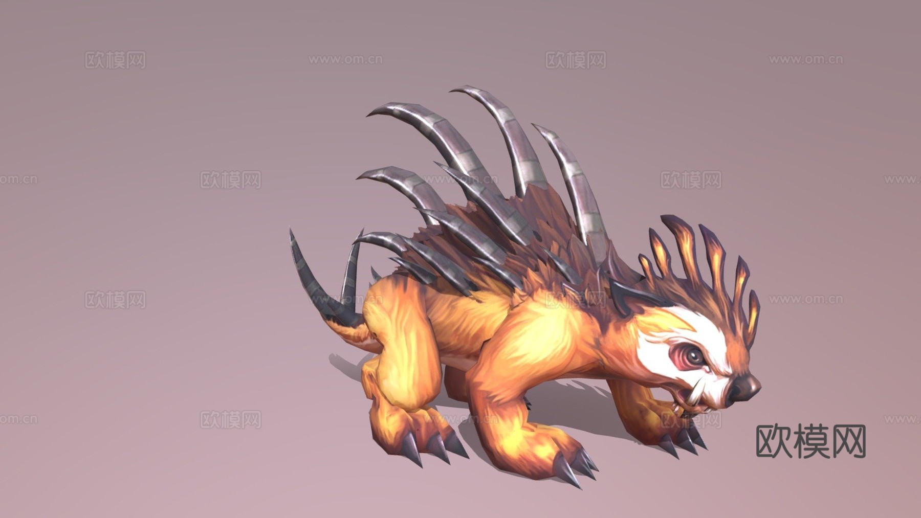 松鼠怪物su模型