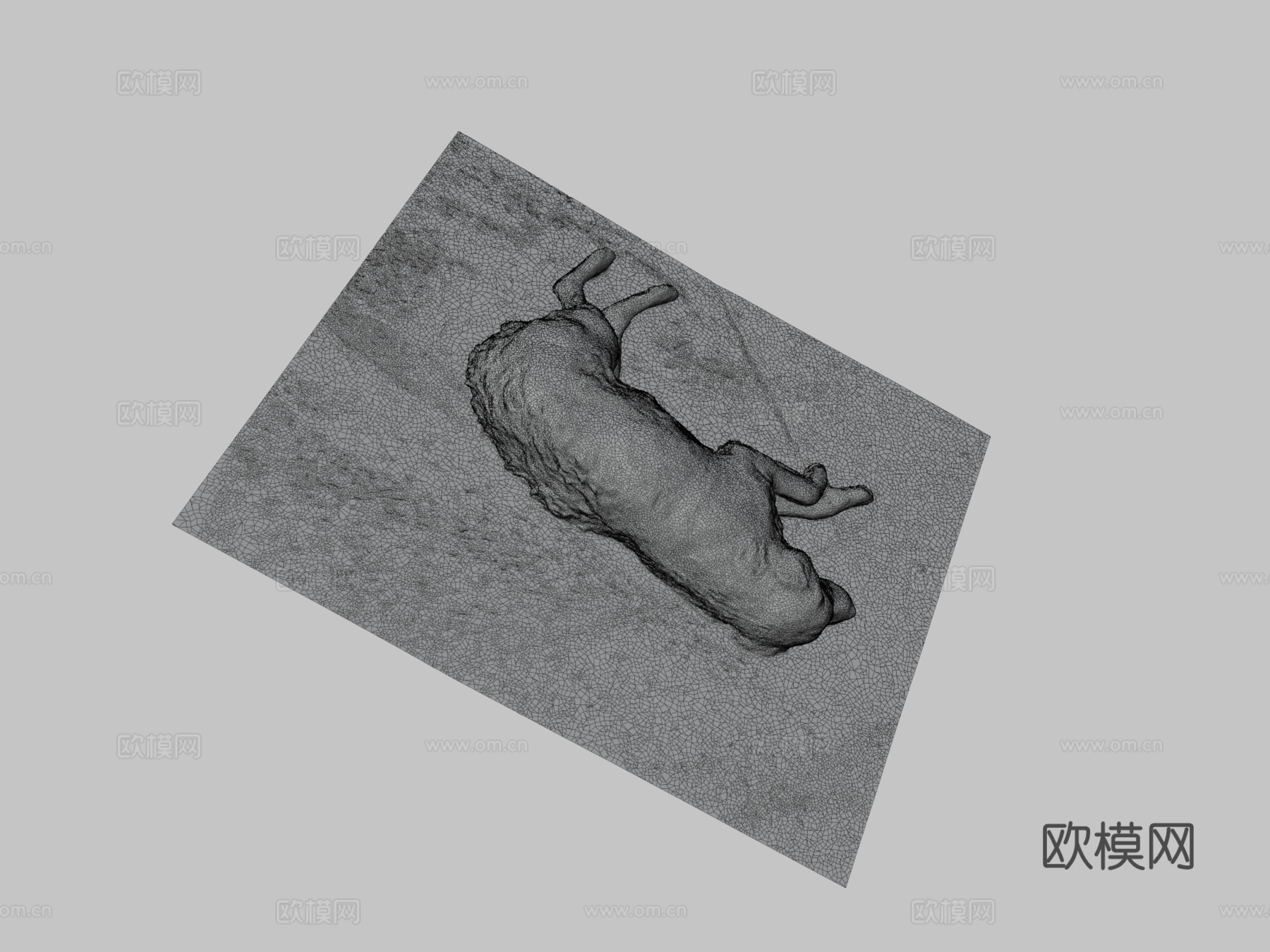 第比利斯流浪狗su模型