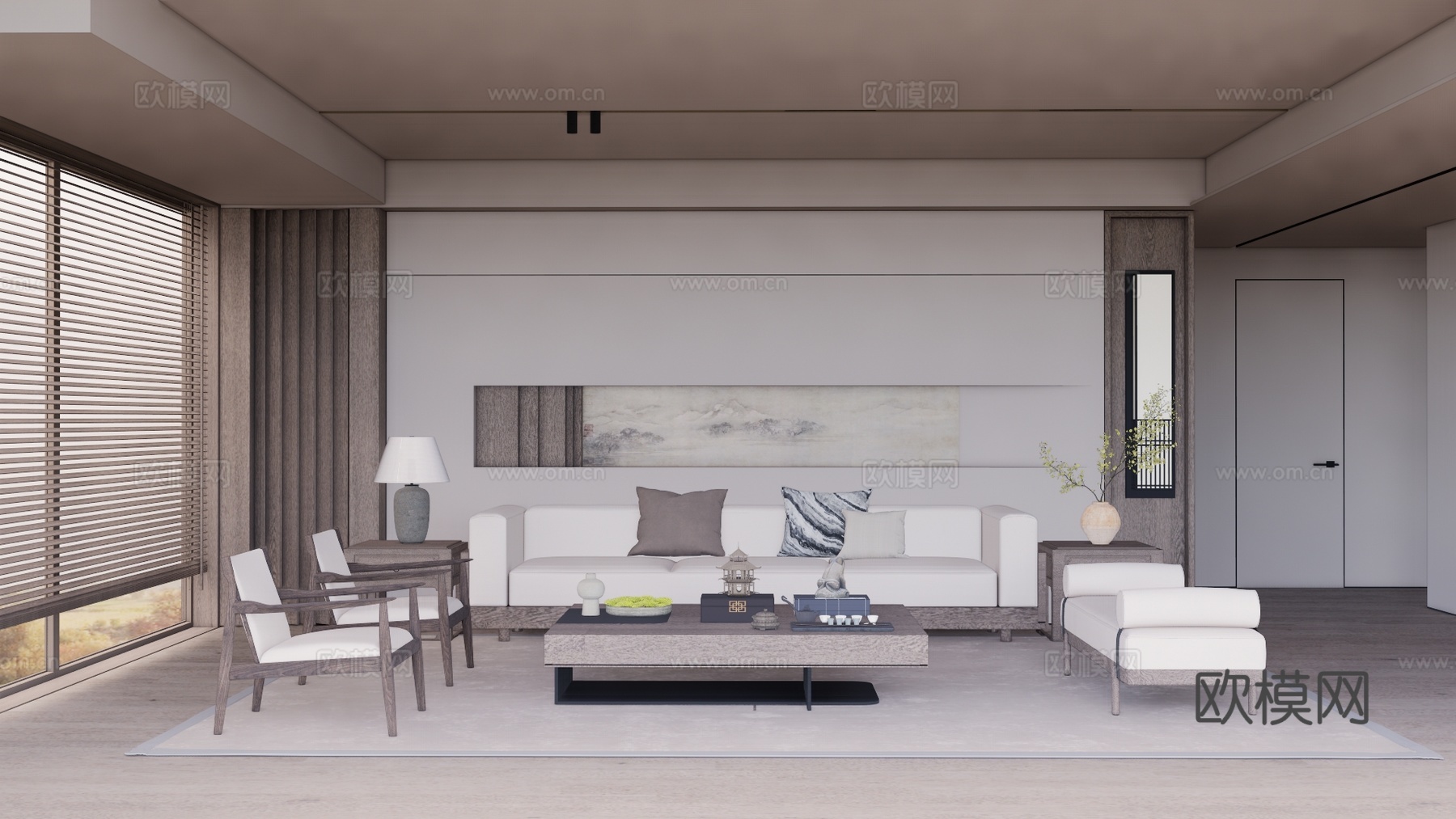 餐厅 衣帽间 门窗 卫生间 厨房su模型