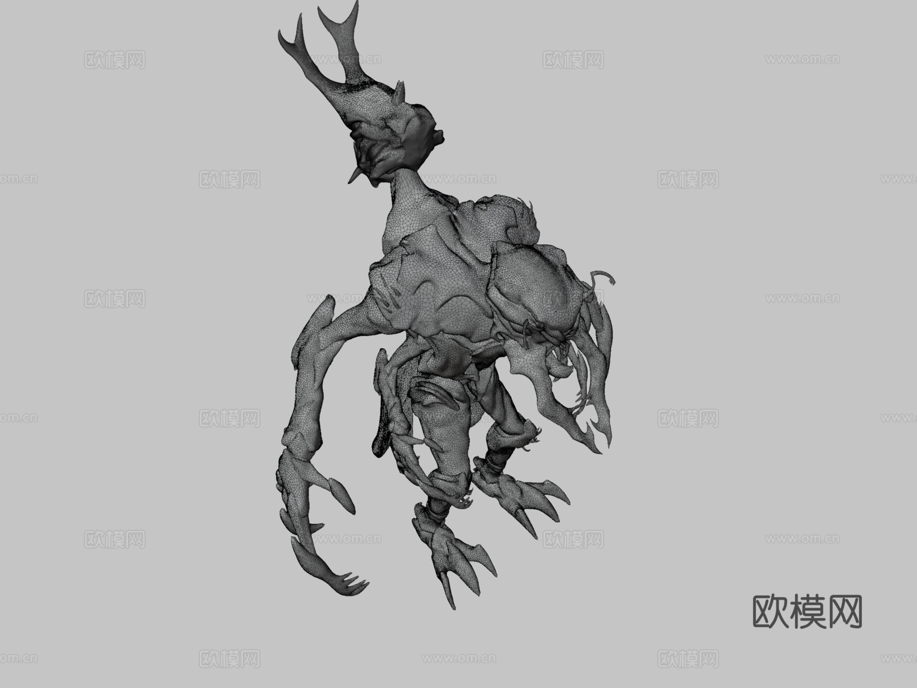 锹形甲虫su模型