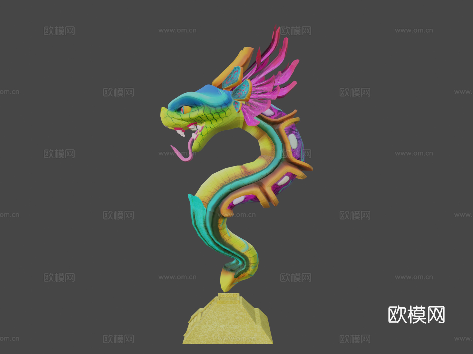 羽蛇神1su模型