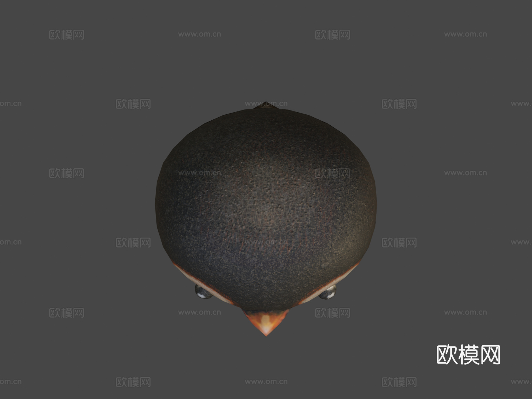 可爱胖企鹅su模型