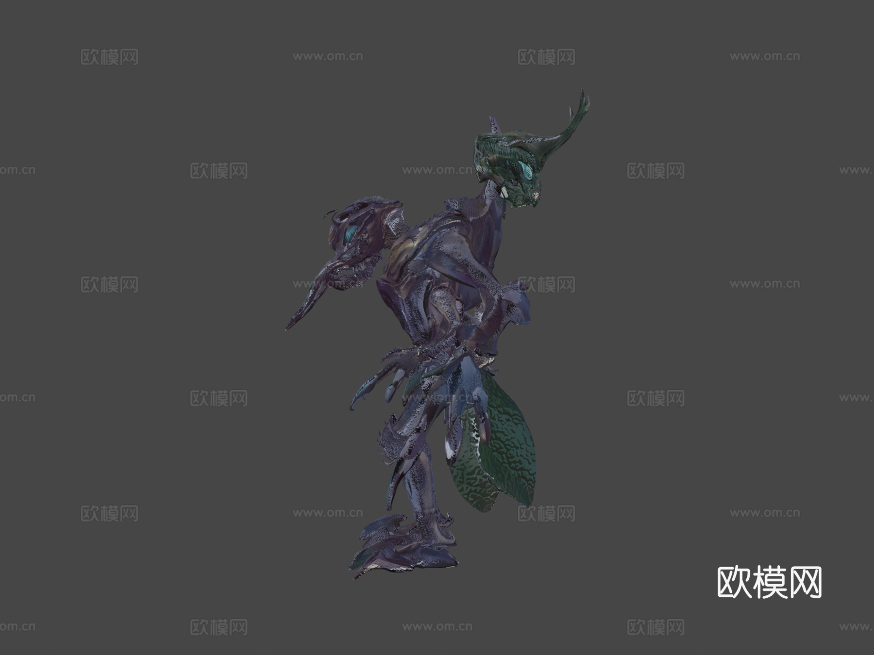 锹形甲虫su模型