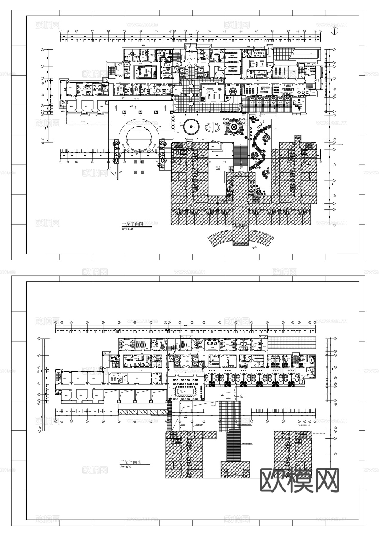 病房 综合楼cad施工图