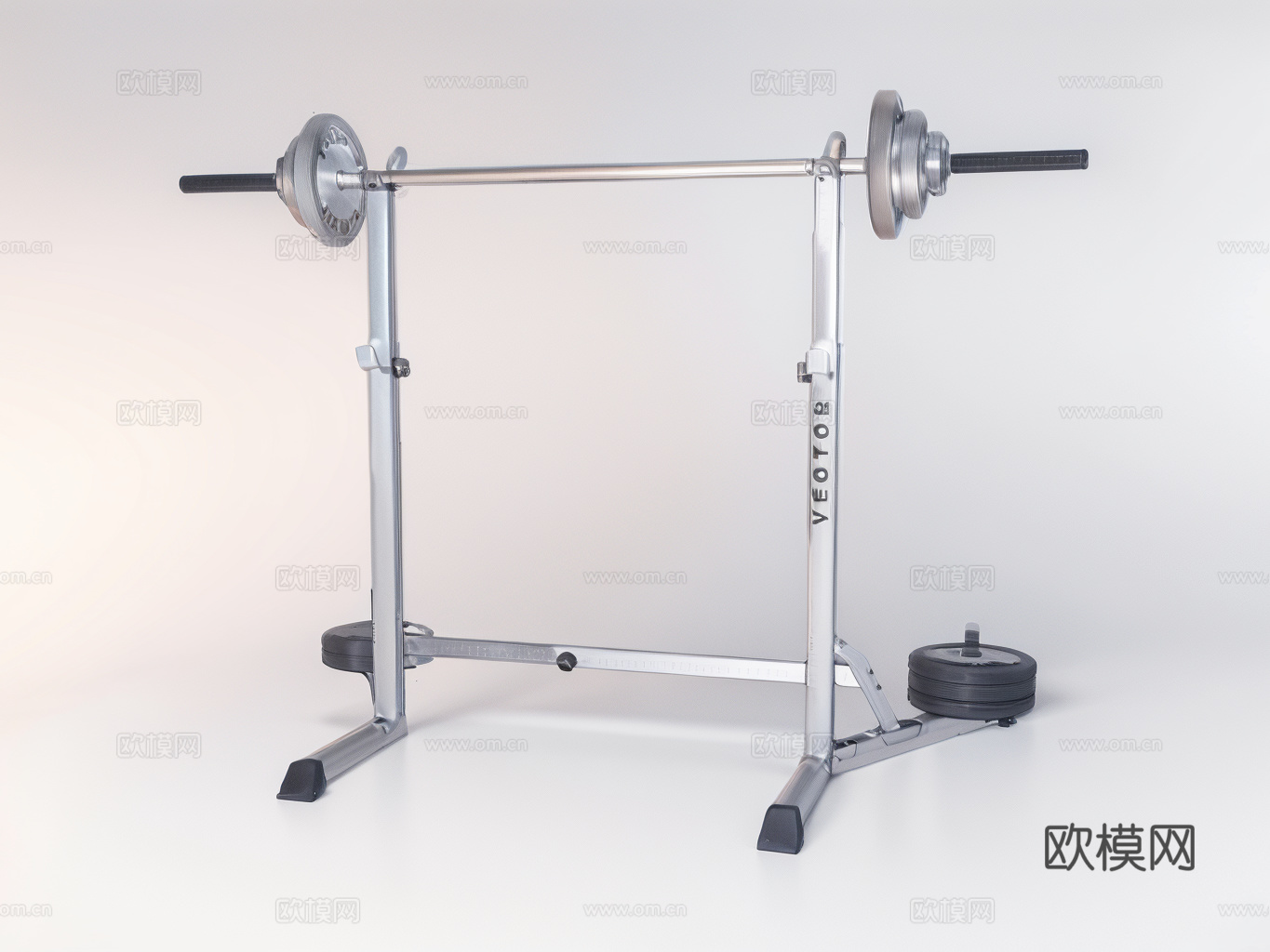 健身器材su模型
