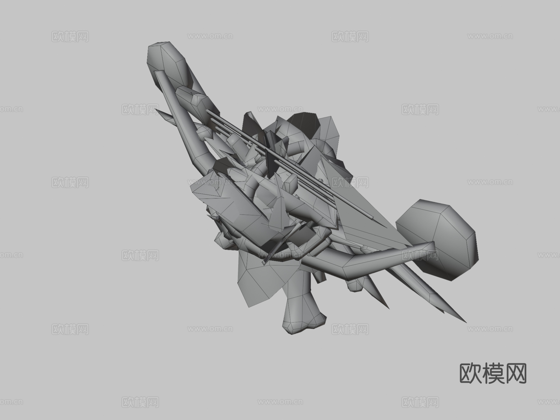 Dota2忧郁弓箭手su模型