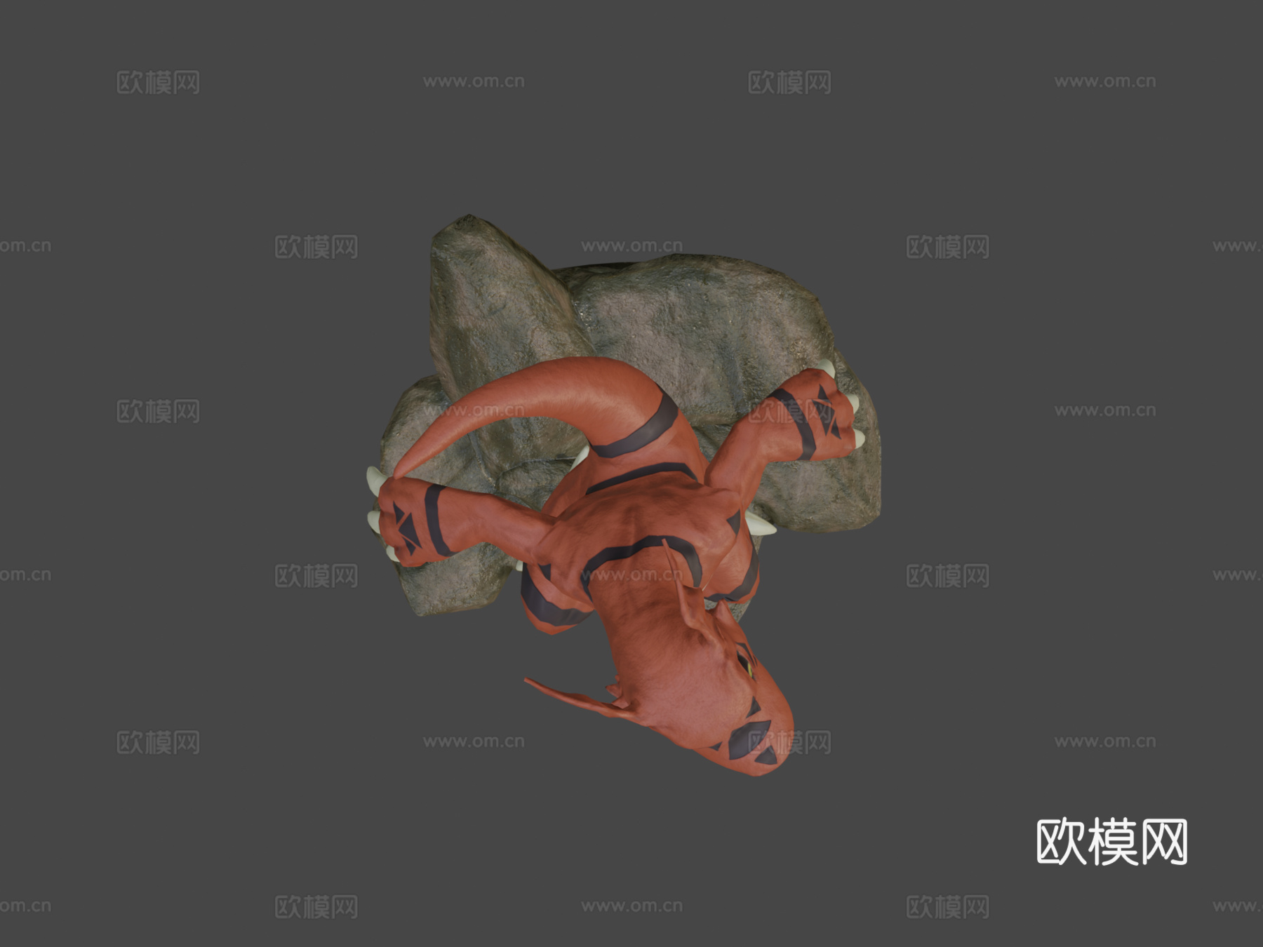 基尔兽实时姿势su模型