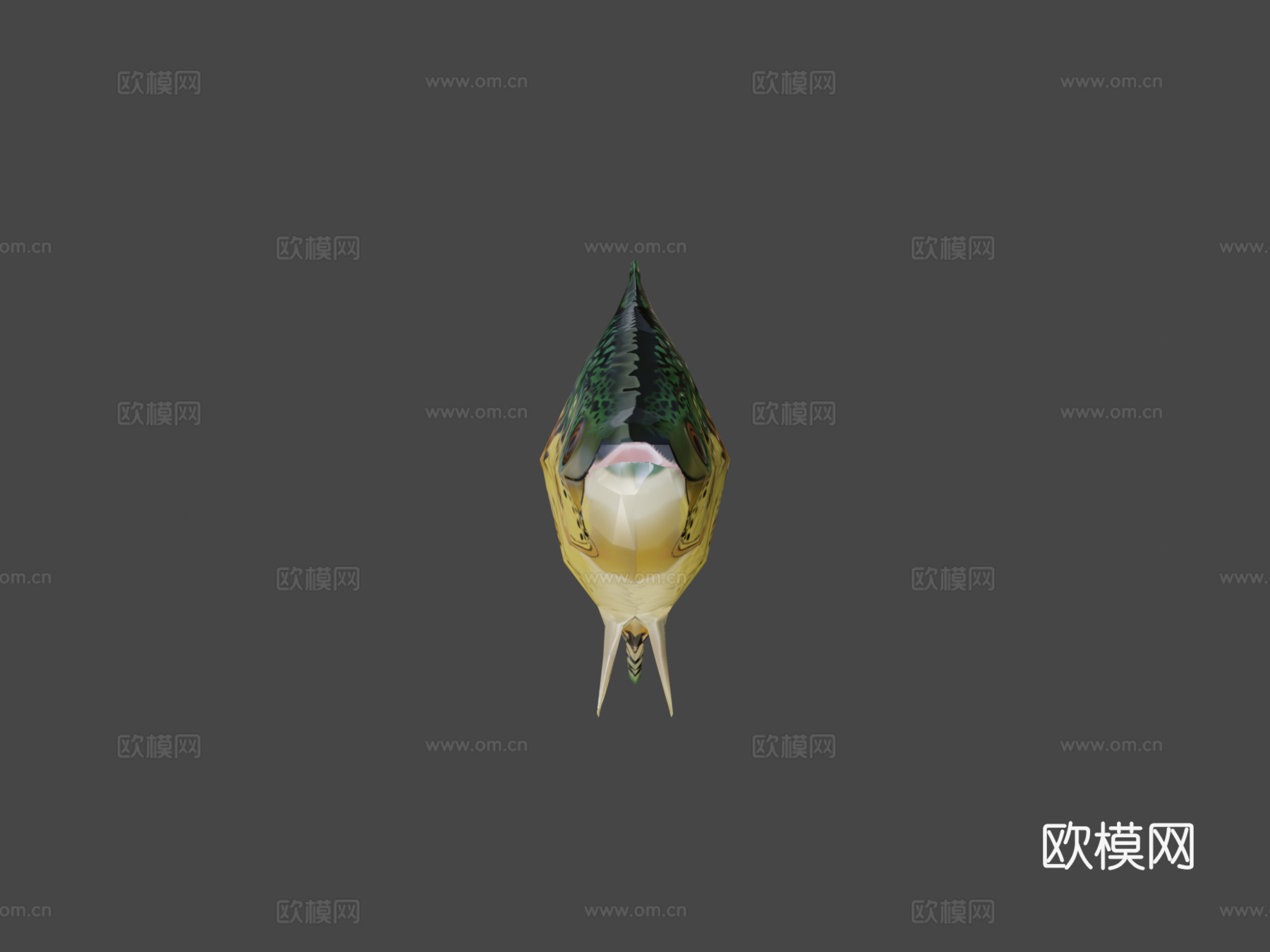 黑莓鲈su模型下载（渲染图5）