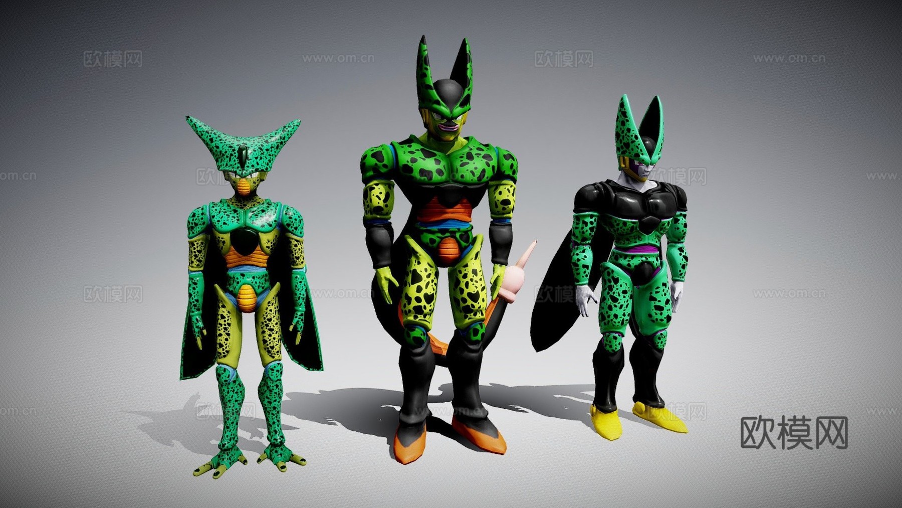 细胞进化龙珠Zsu模型下载（渲染图1）