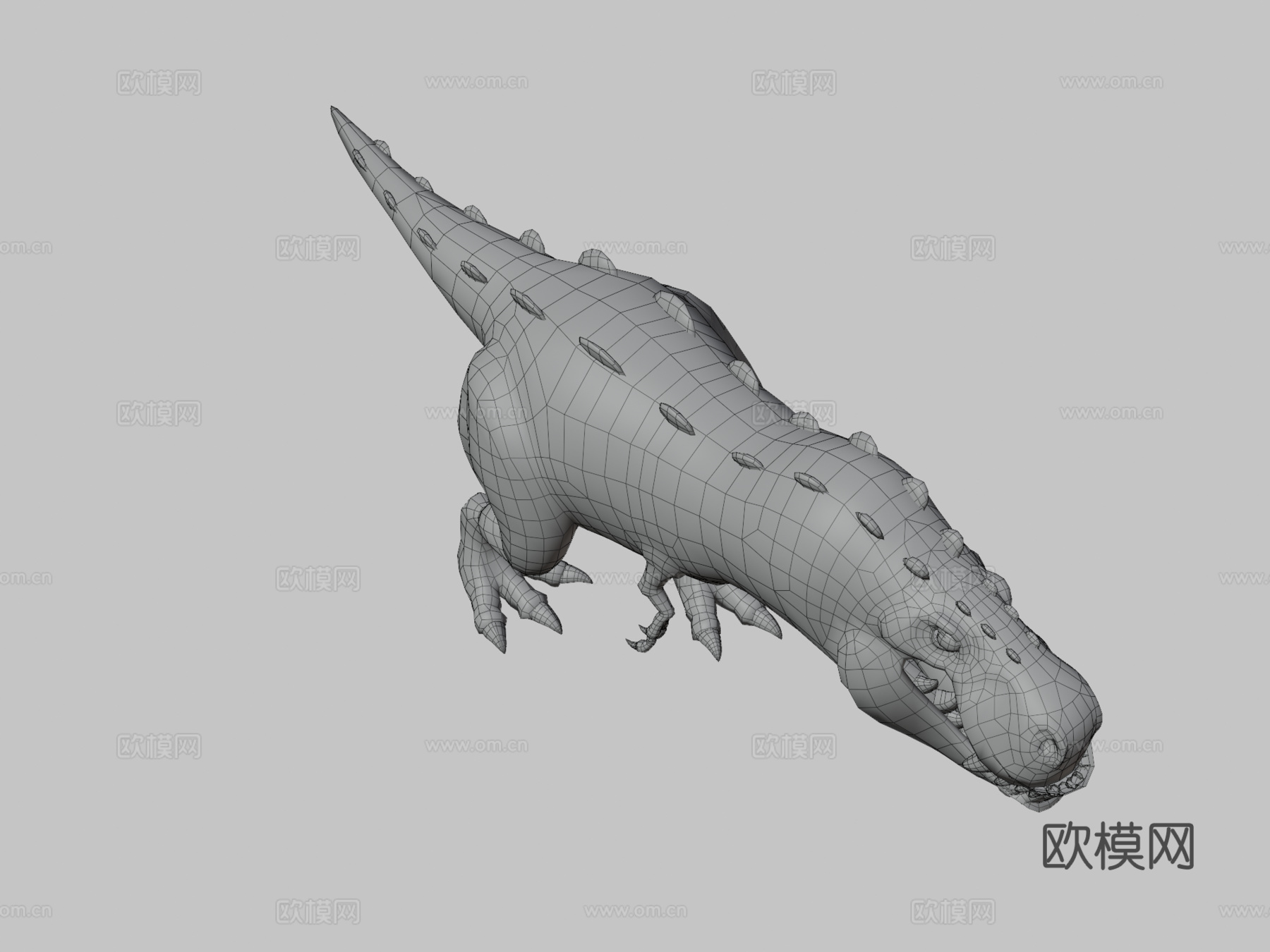 卡通霸王龙su模型