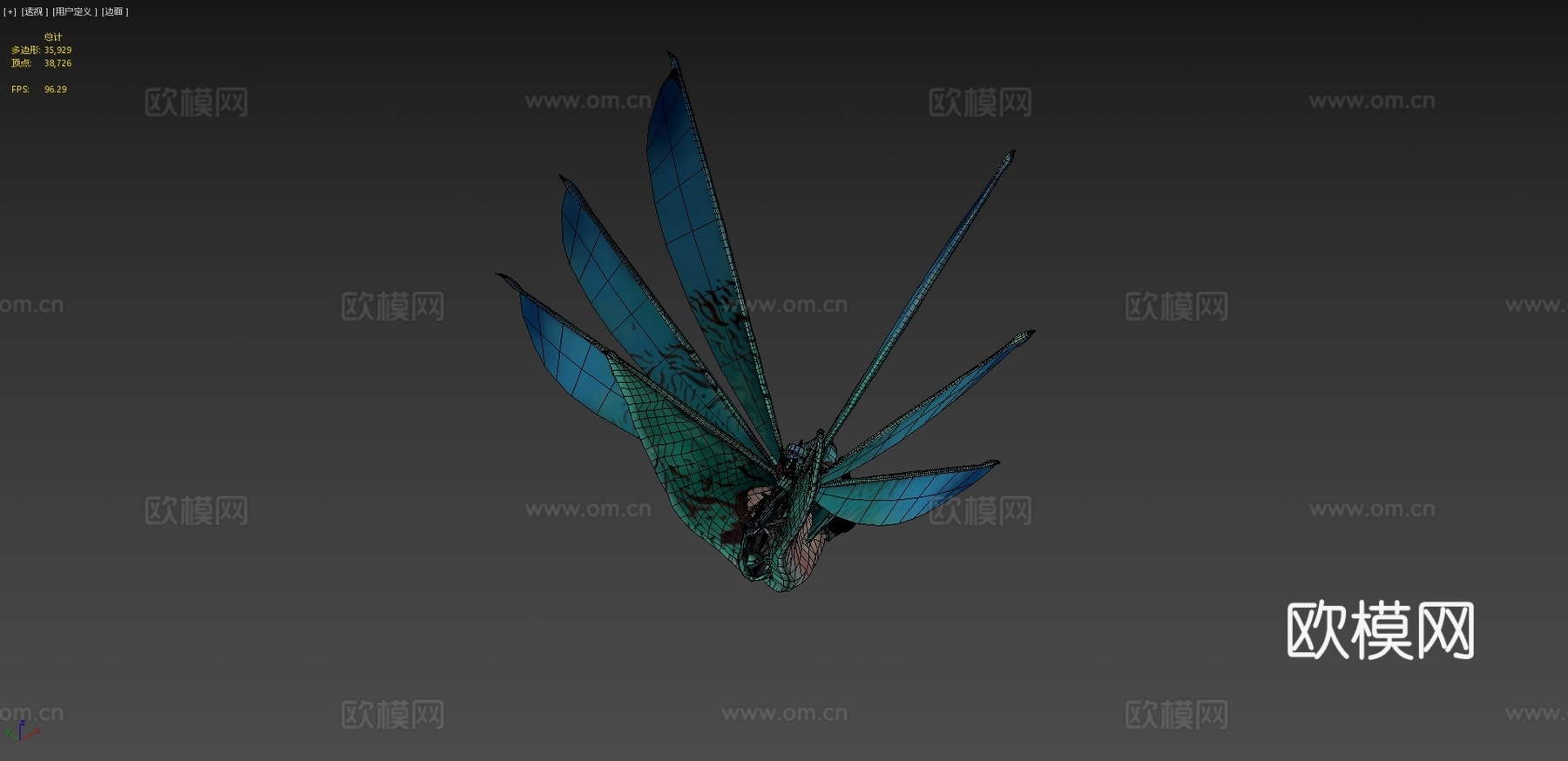 阿凡达的斑溪兽游戏就绪su模型