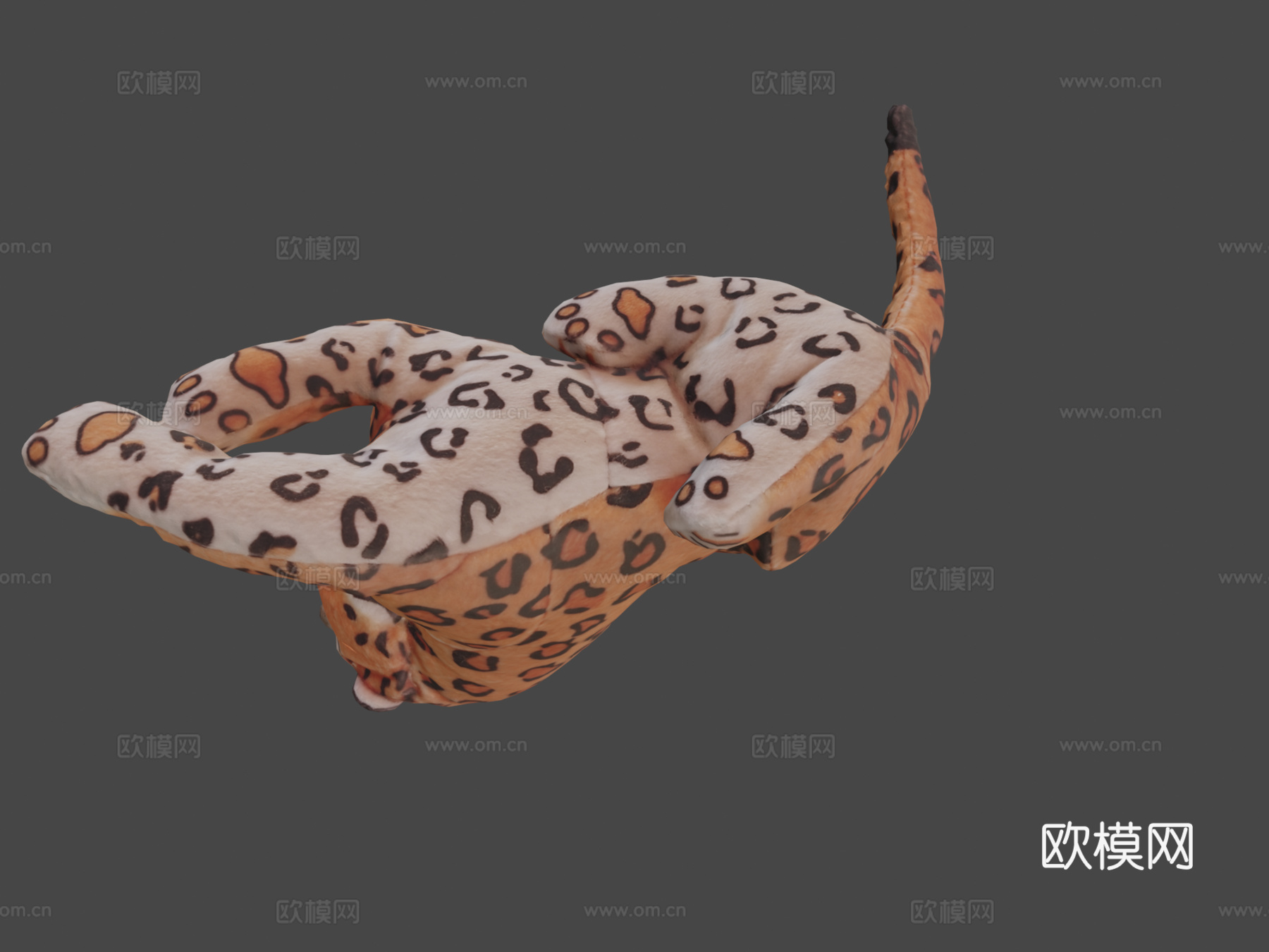 美洲豹玩具su模型下载（渲染图8）
