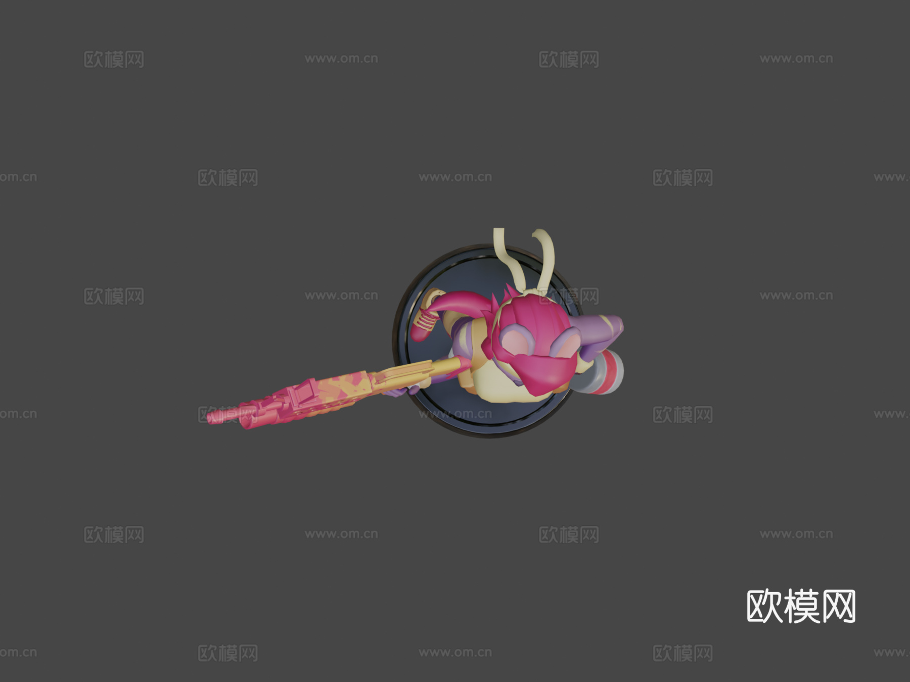 狗狗女孩su模型