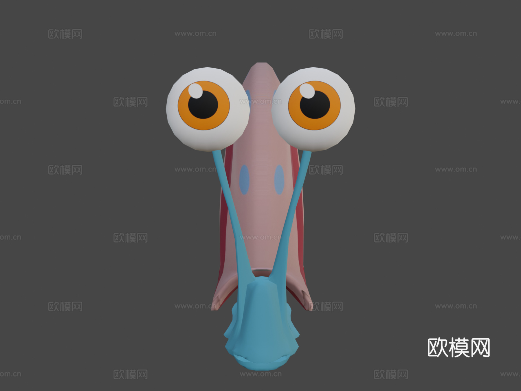 蜗牛加里su模型下载（渲染图6）