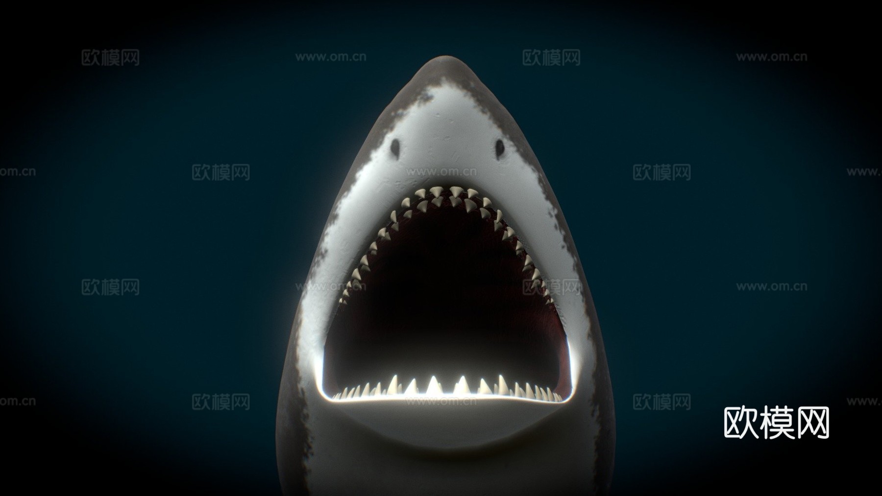 鲨鱼su模型下载（渲染图1）