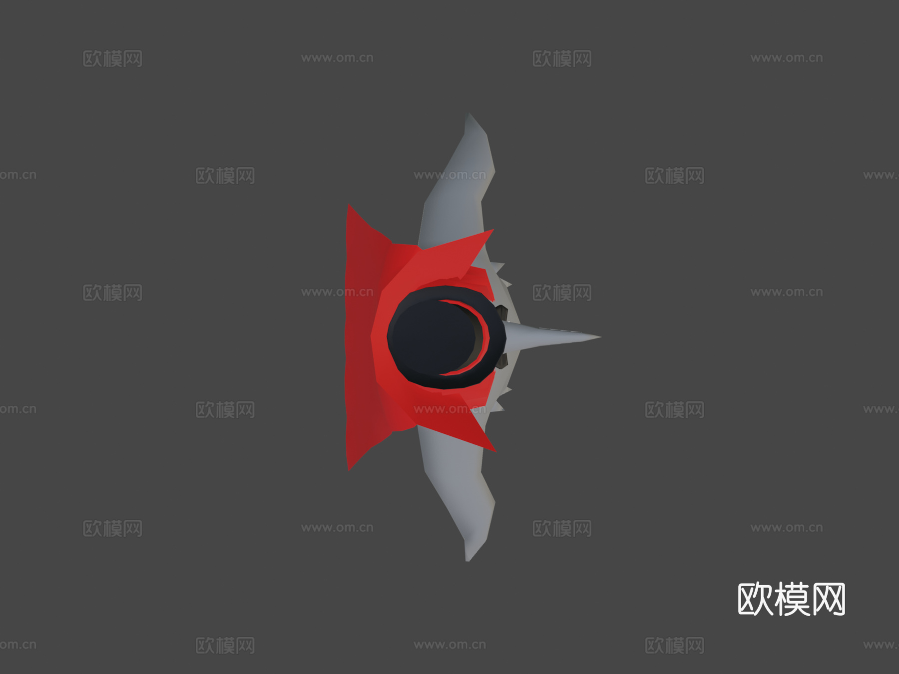 德古拉企鹅头像su模型