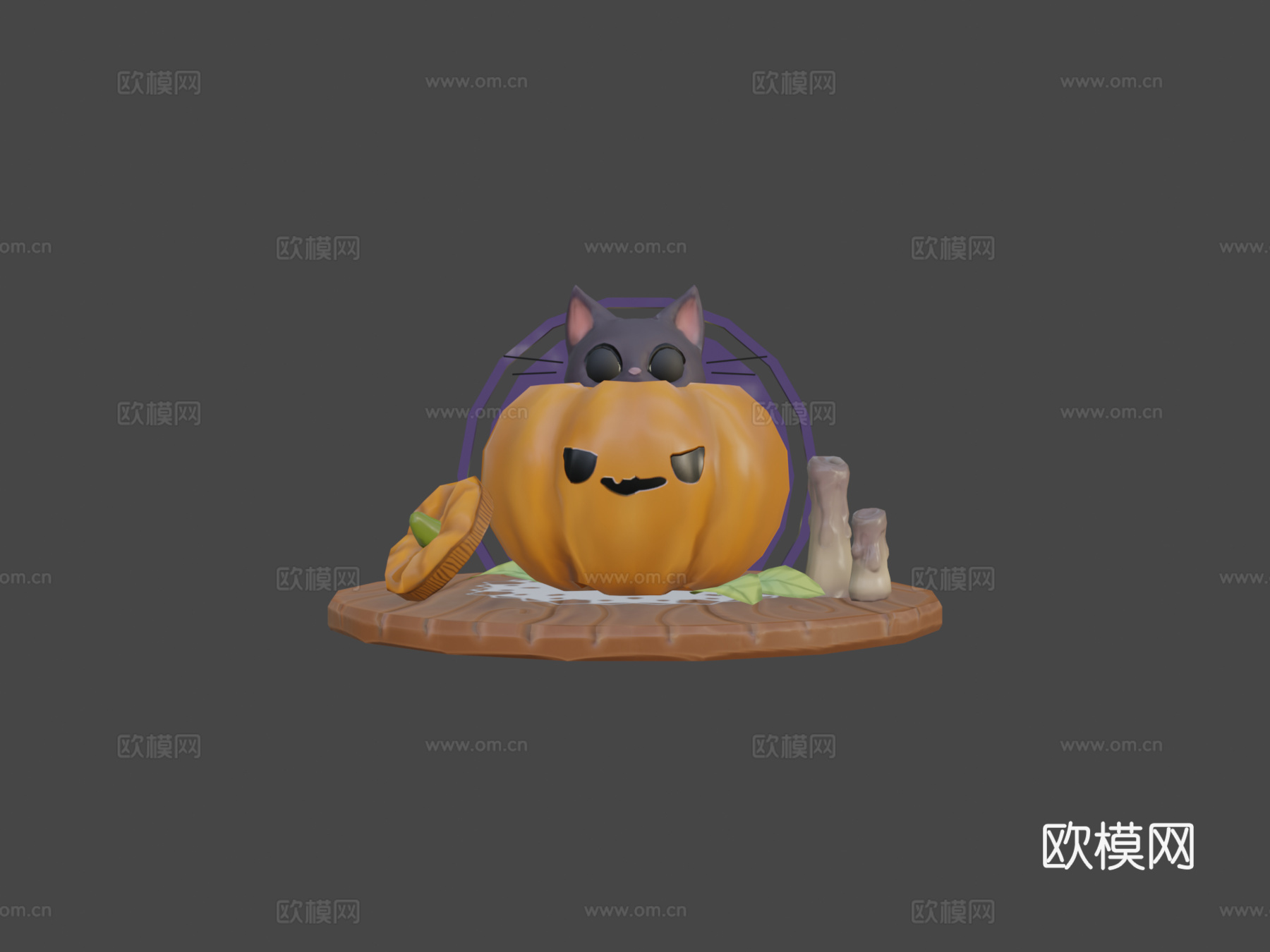 幽灵南瓜猫su模型