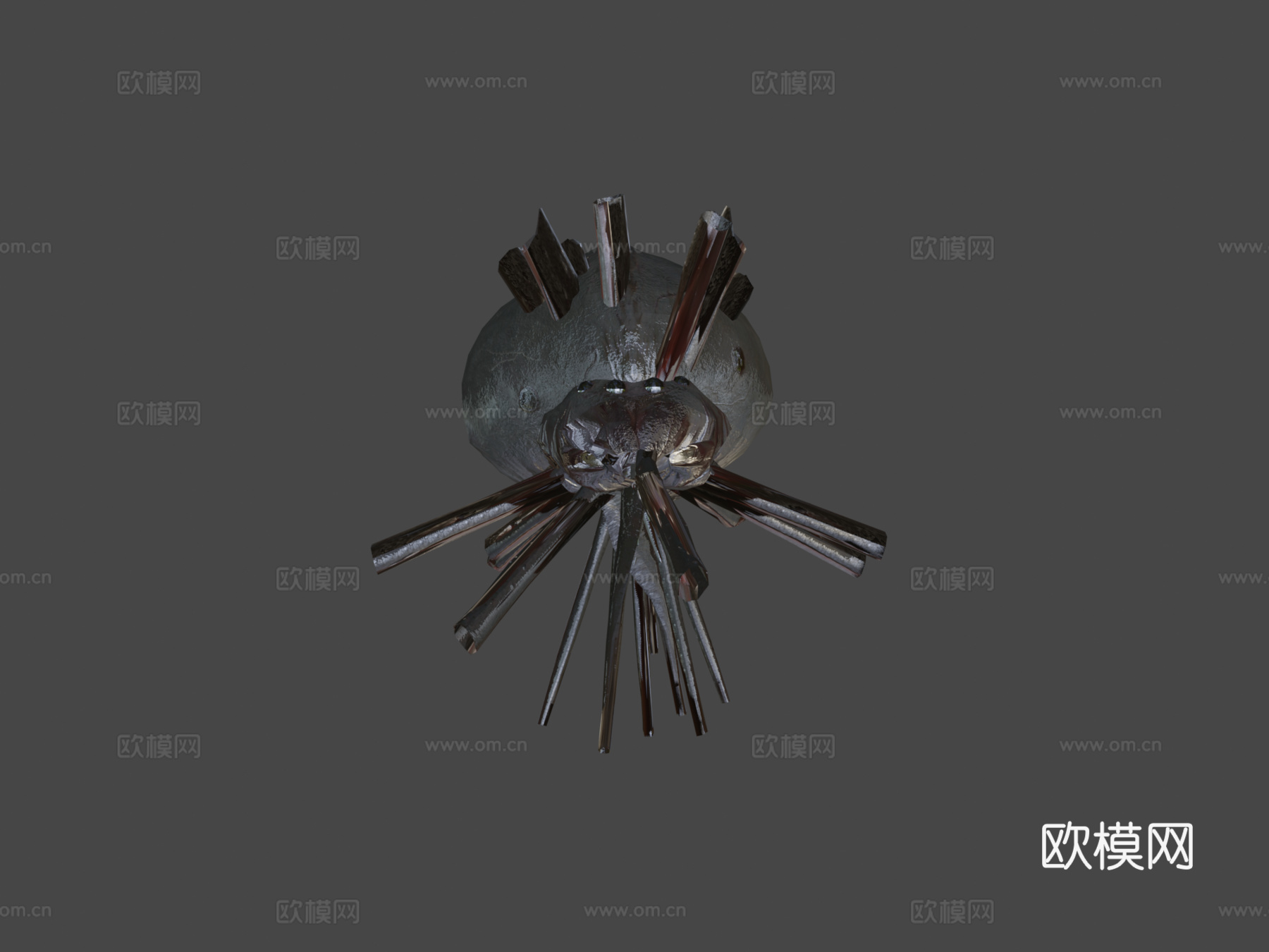 蜘蛛怪物带动画su模型