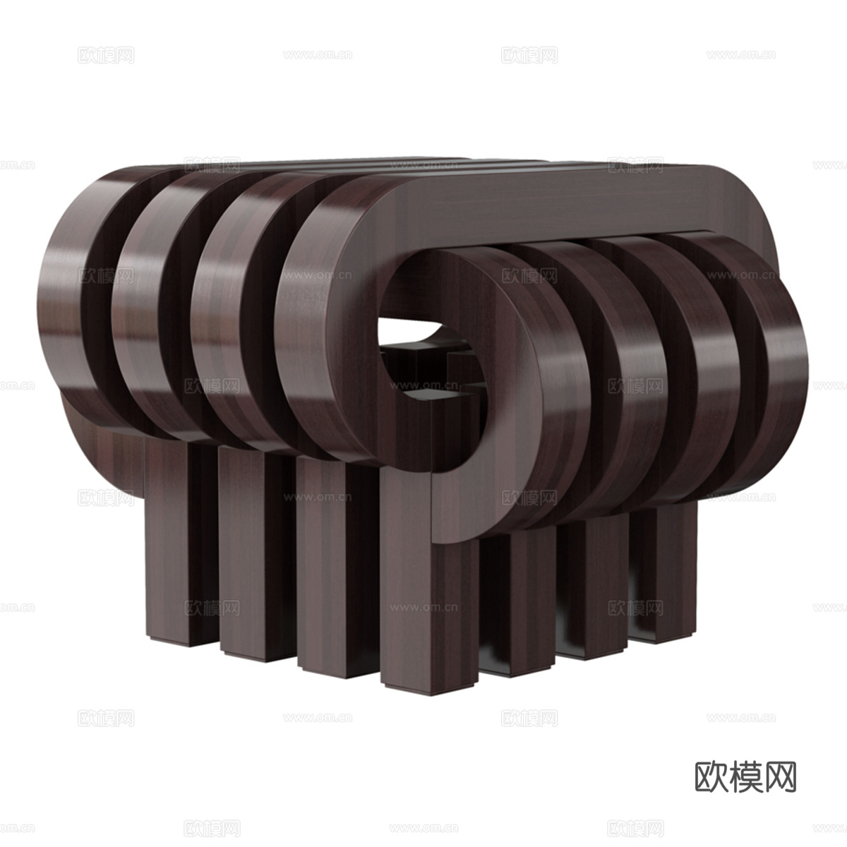 Tolga Sencer设计的Tamga凳子3d模型