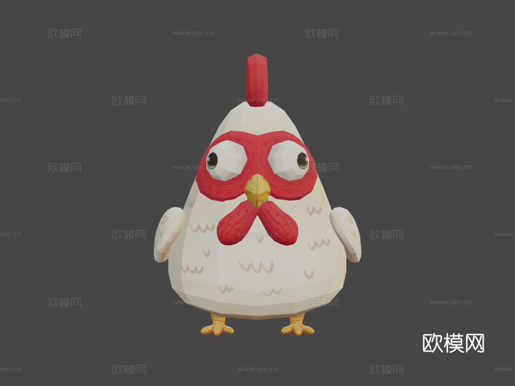 小鸡巴克su模型下载（渲染图6）