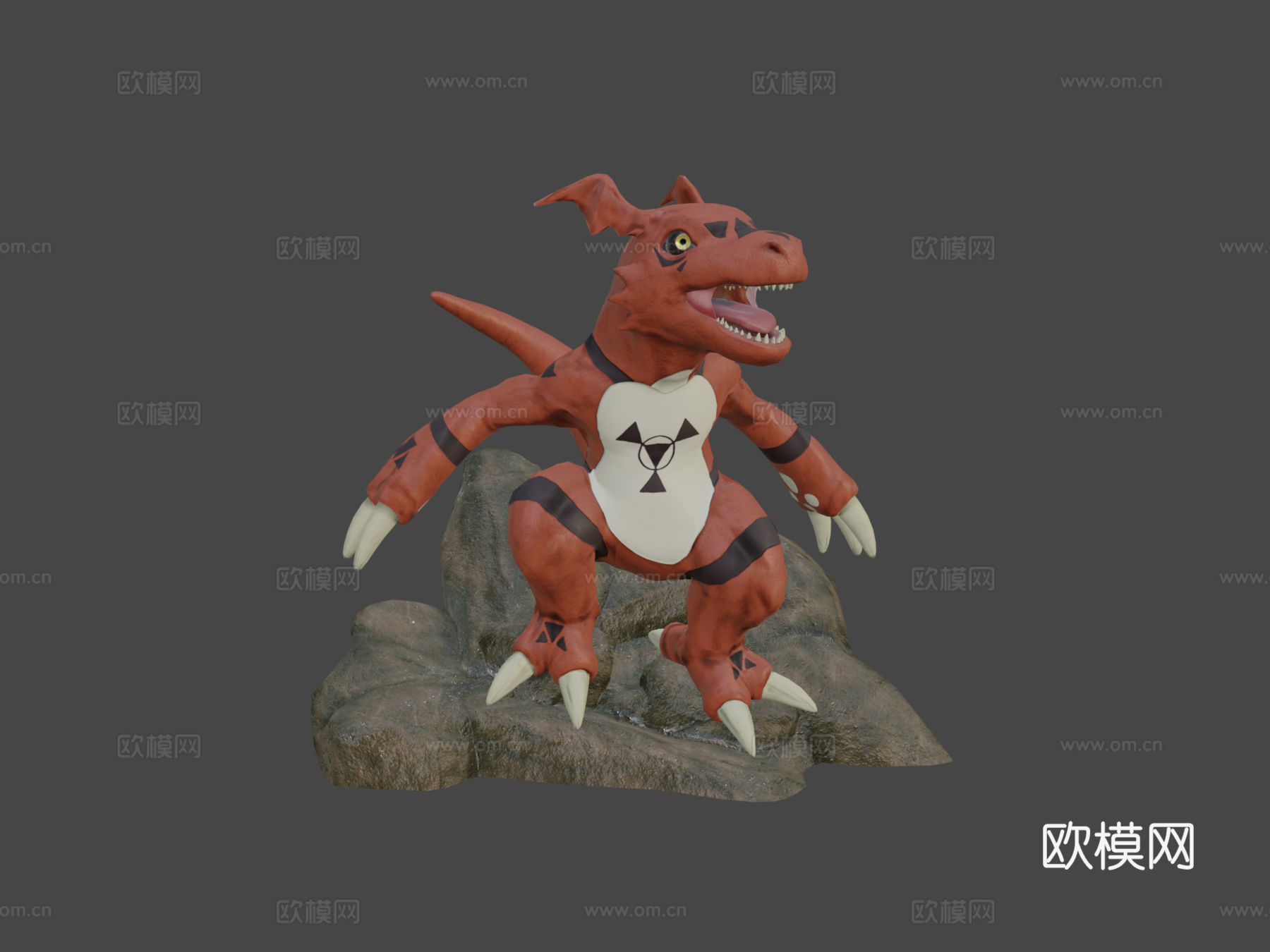 基尔兽实时姿势su模型