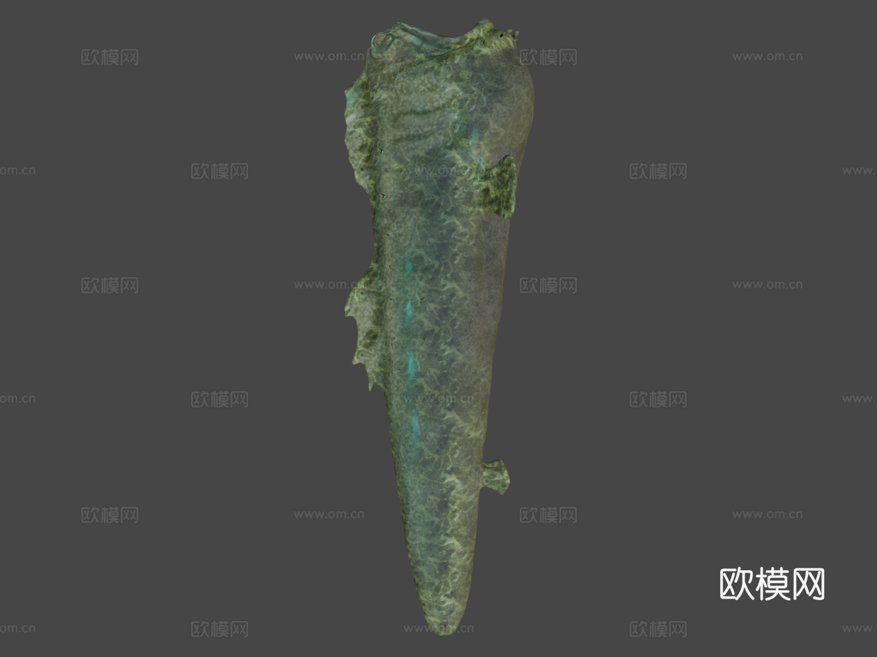 怪兽鱼su模型下载（渲染图7）