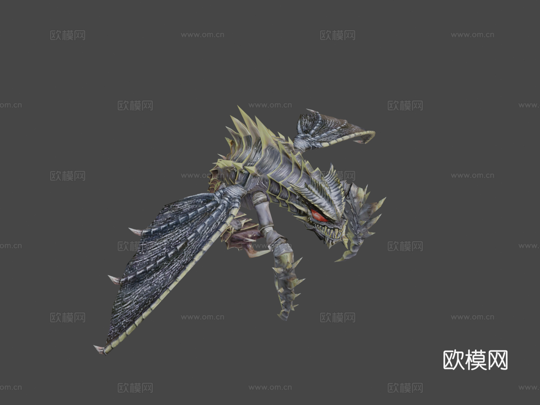 巨脉蜻蜓su模型