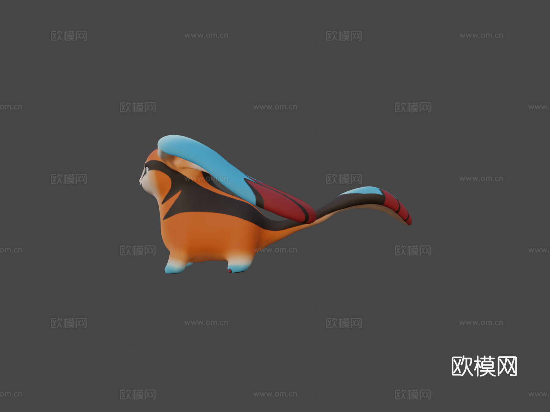 可爱幻想生物su模型