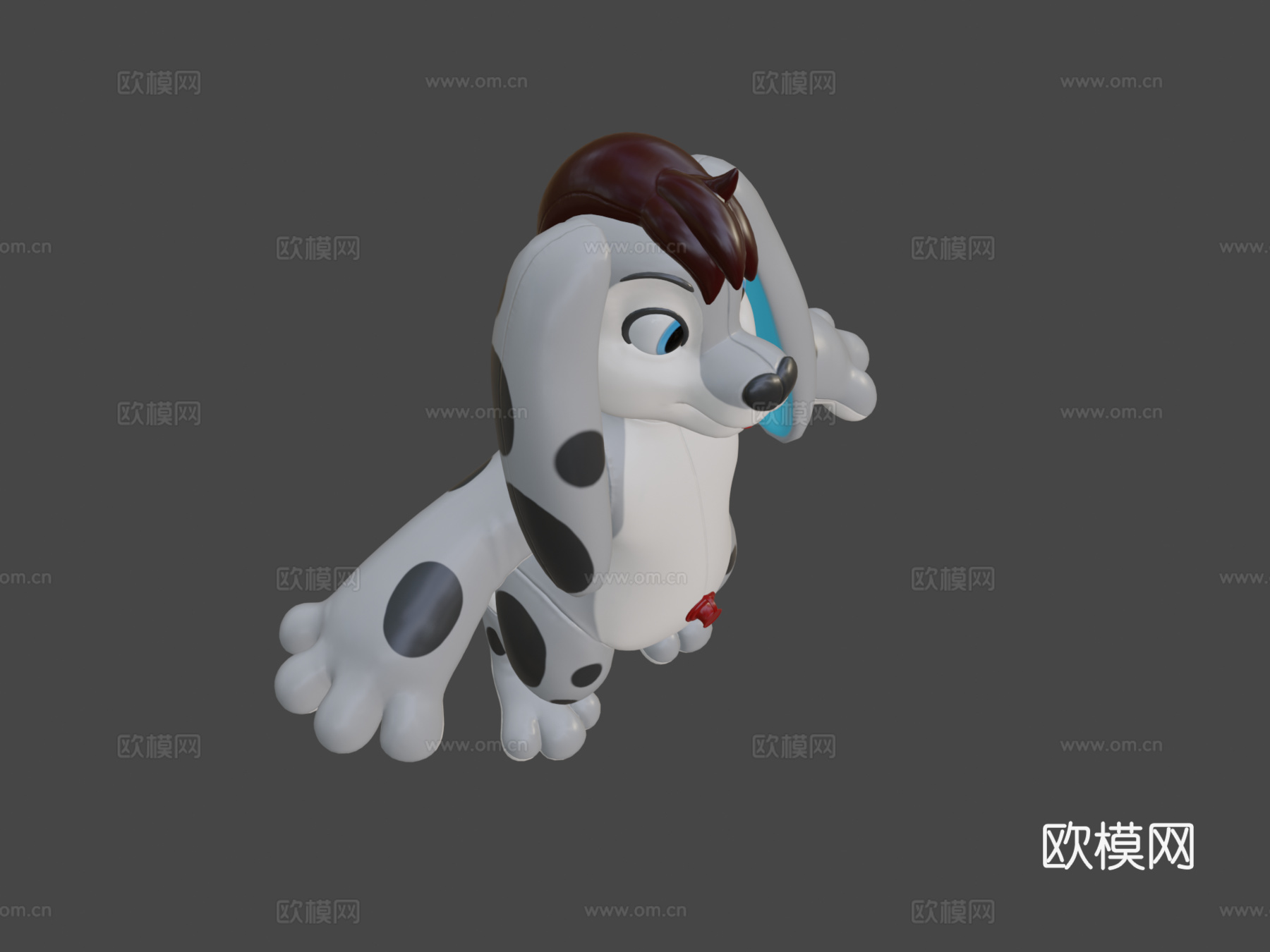 充气兔子芬利委托su模型