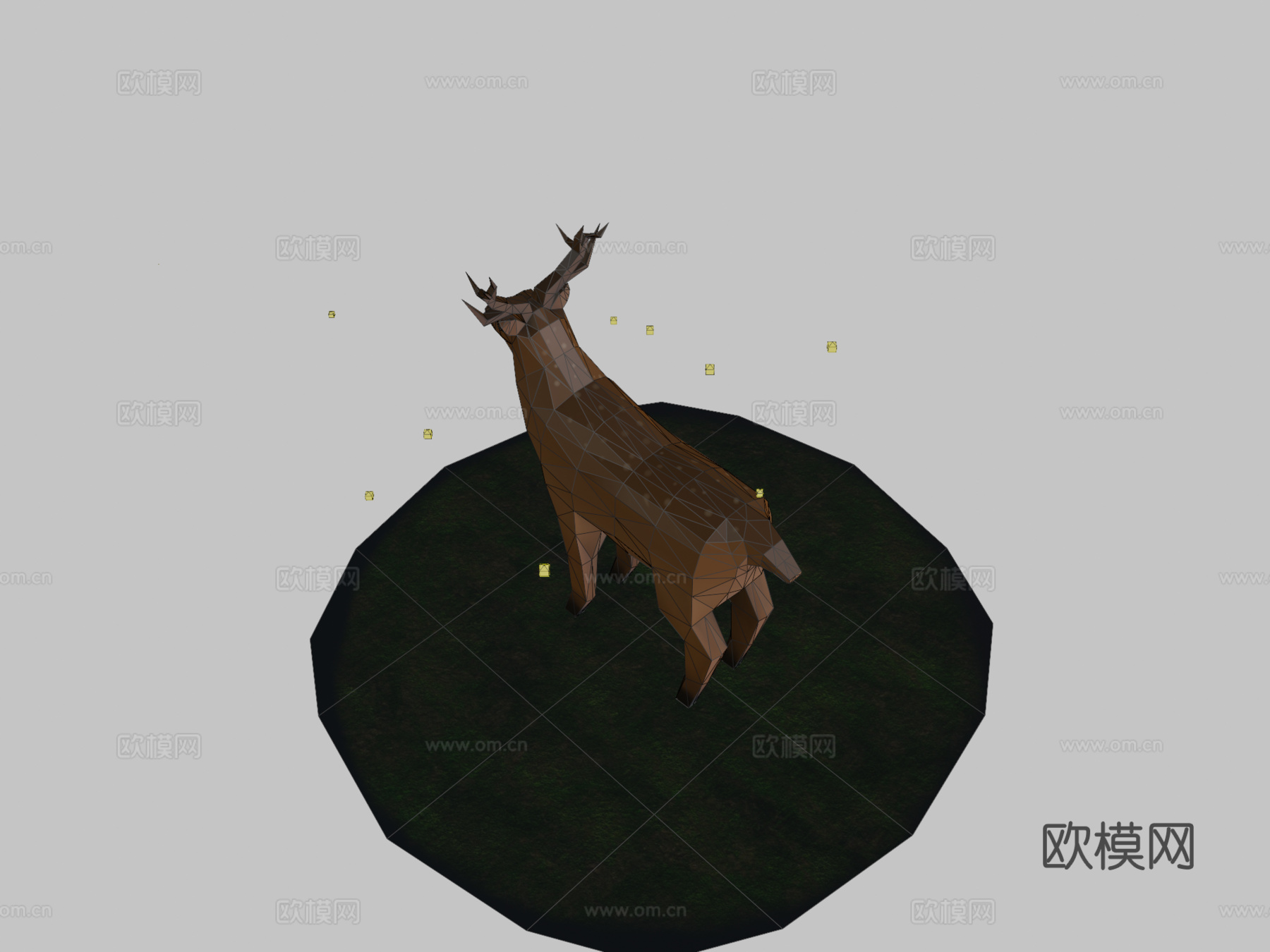 我的鹿su模型下载（渲染图2）