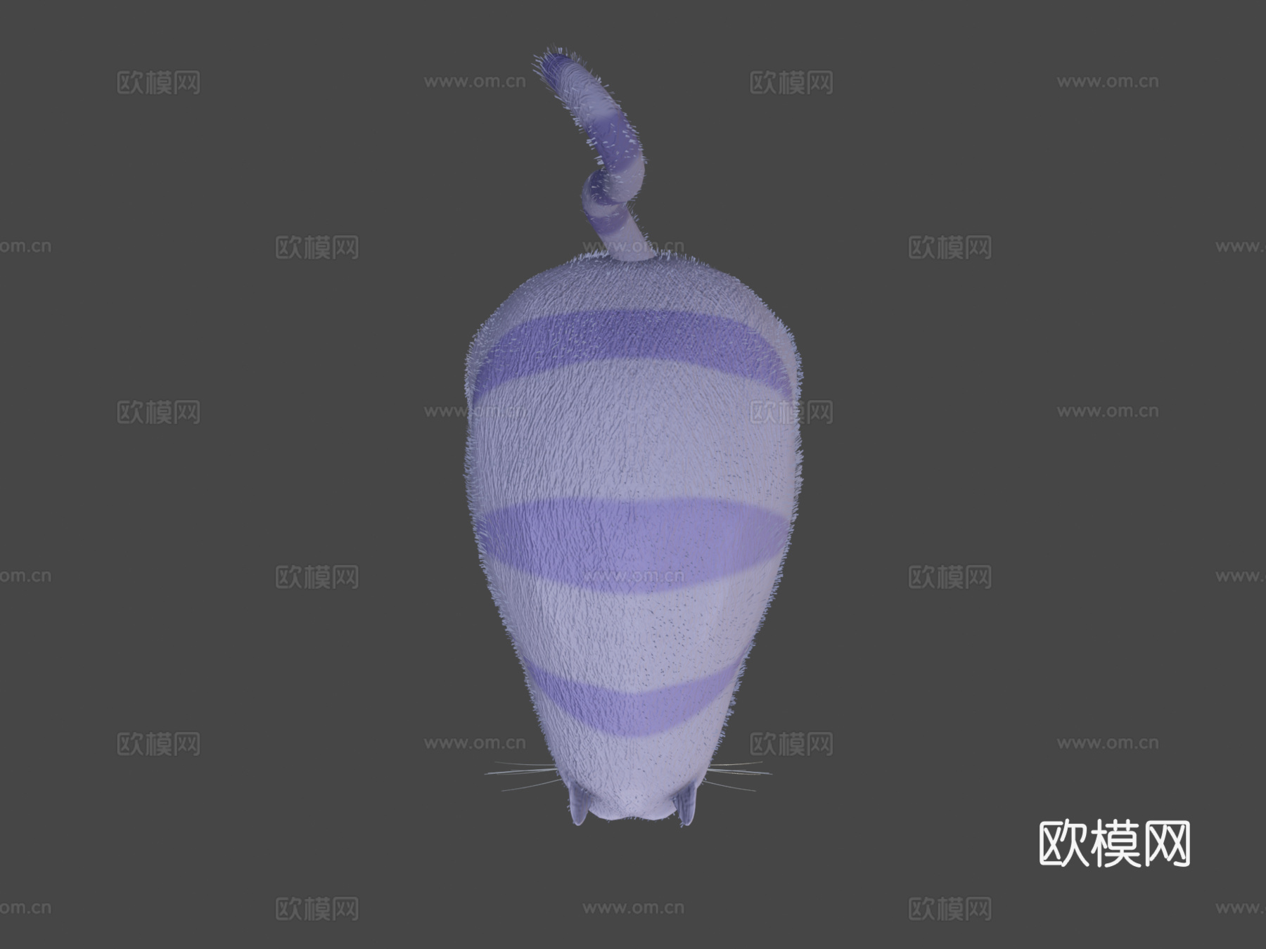 卡通猫su模型下载（渲染图6）