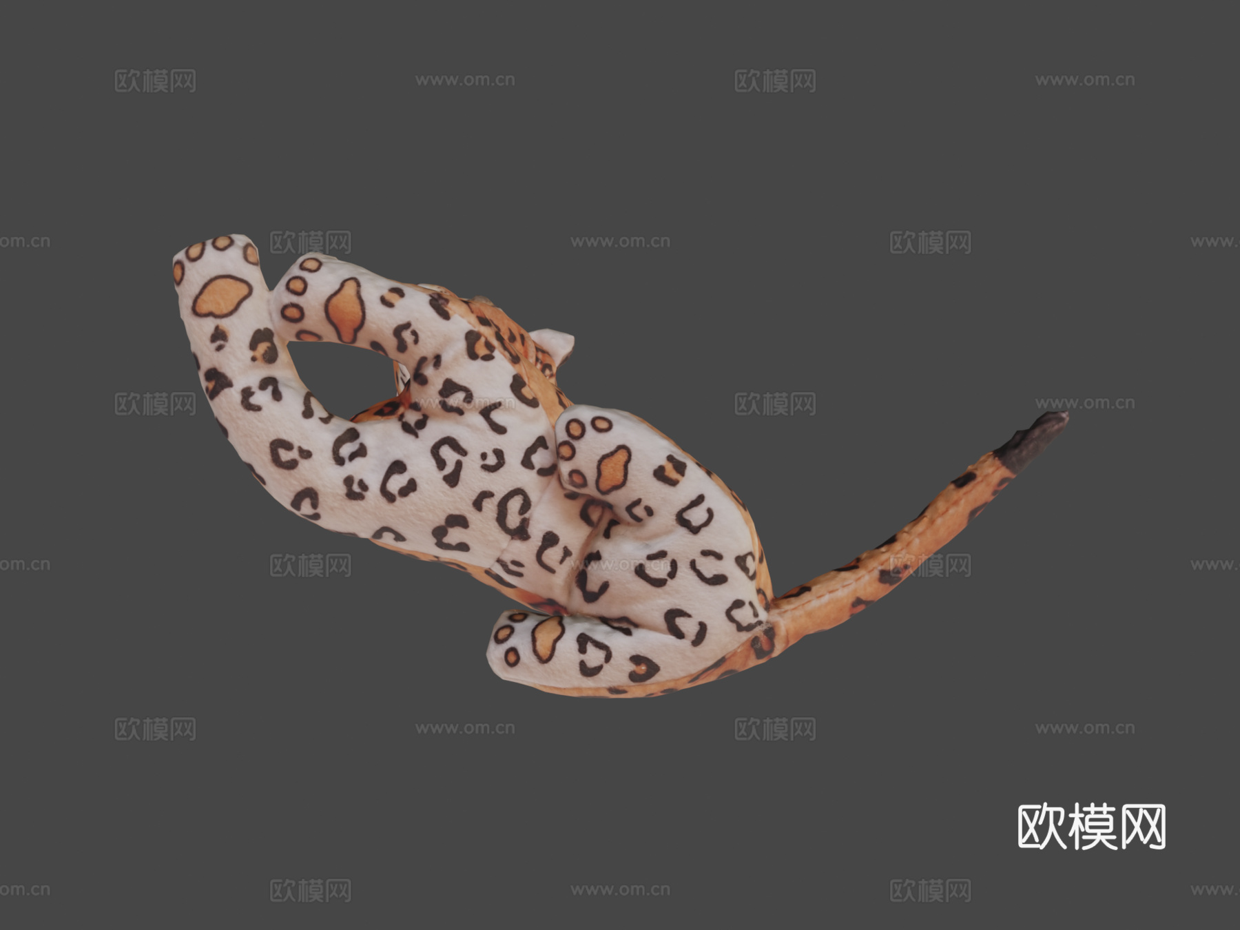 美洲豹玩具su模型下载（渲染图7）