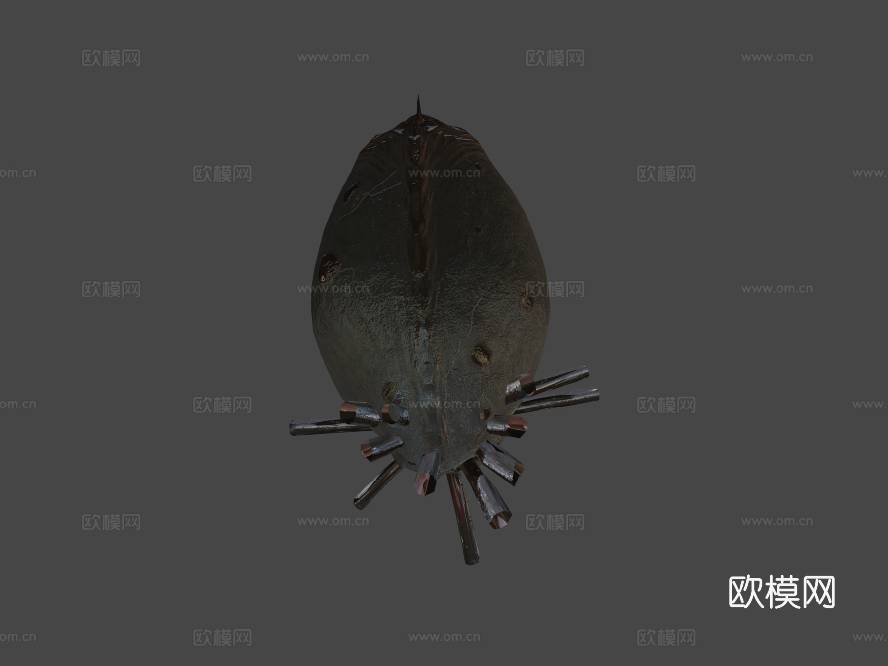 蜘蛛怪物带动画su模型