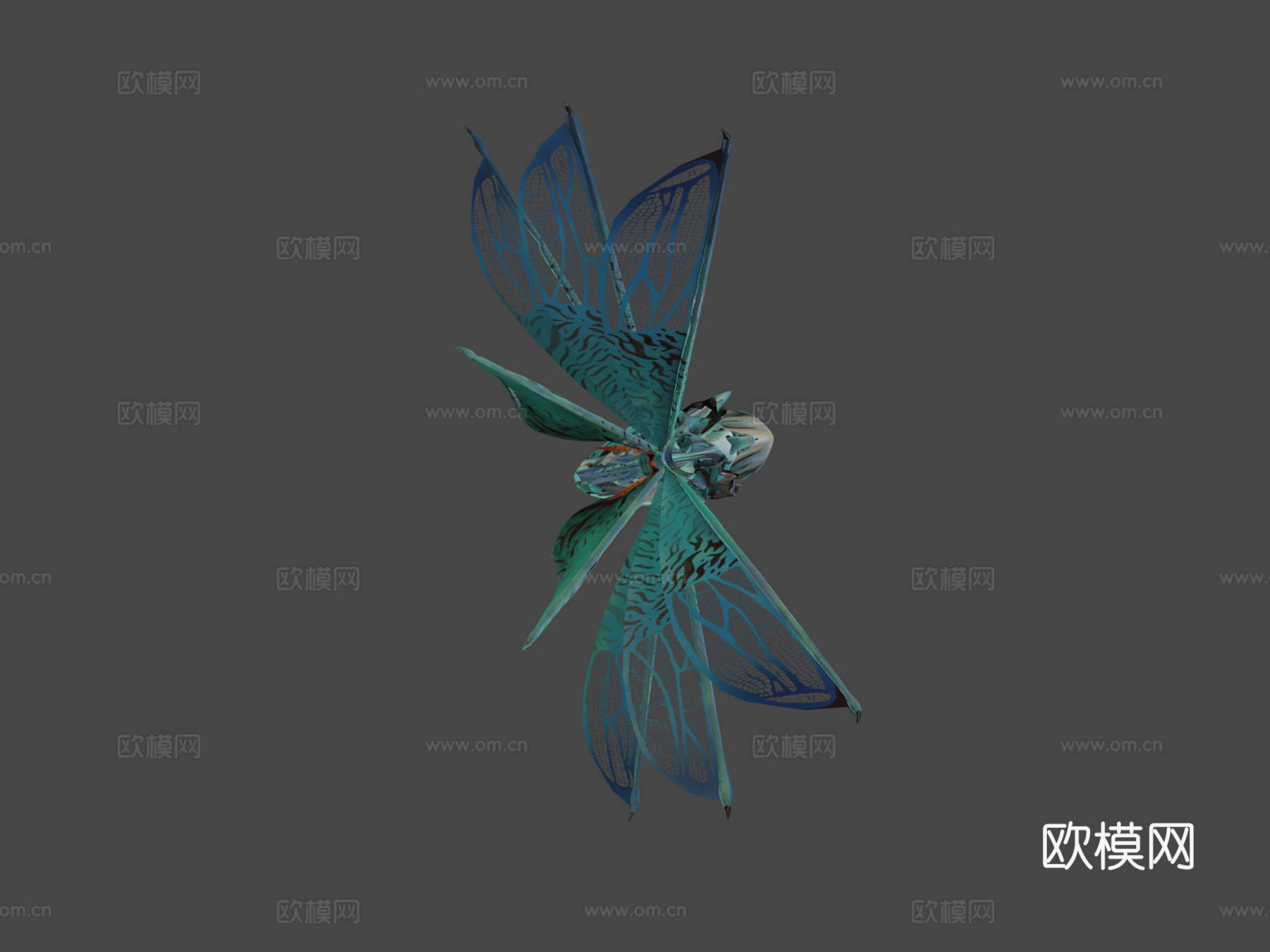 阿凡达的斑溪兽游戏就绪su模型