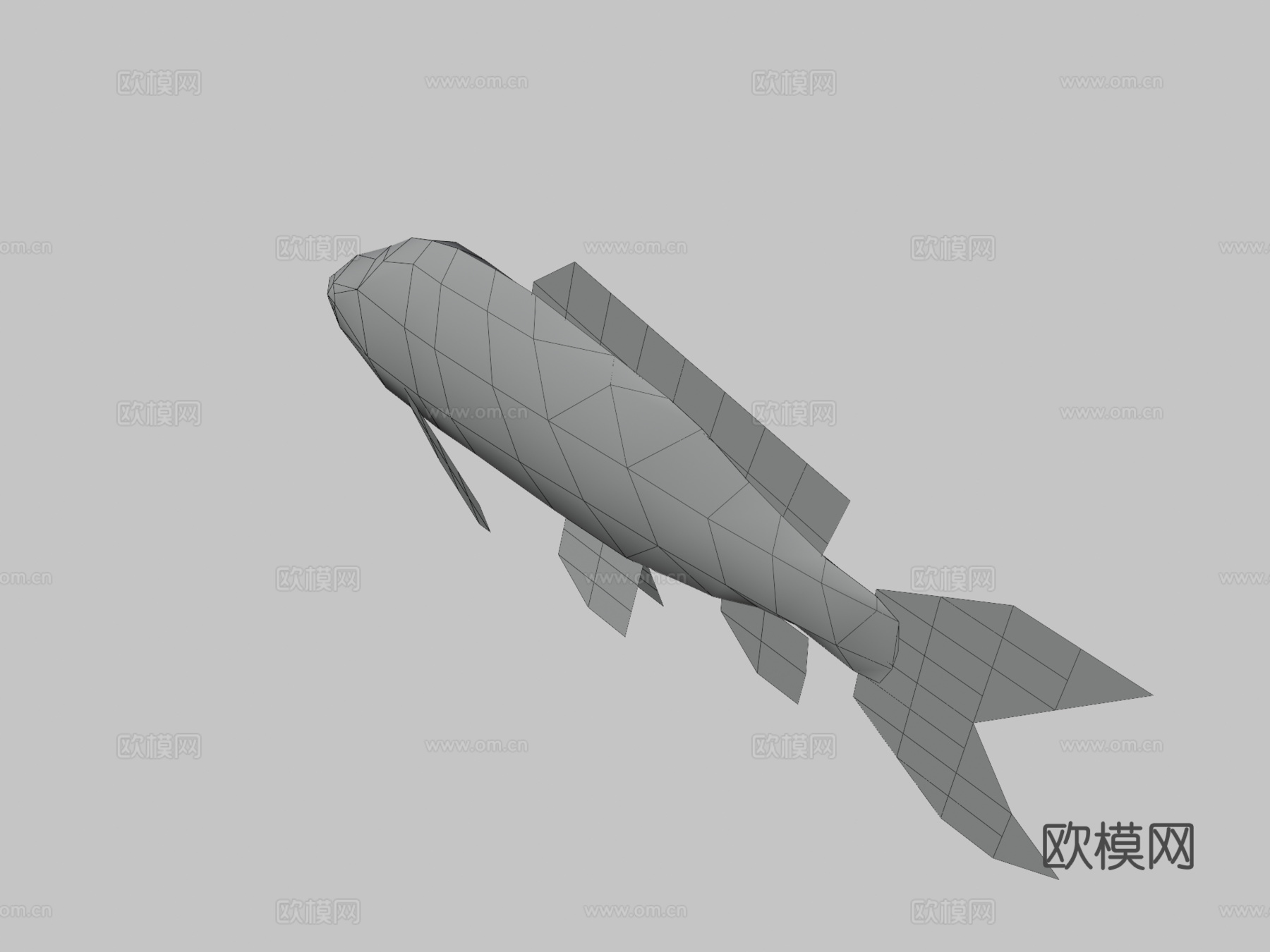 镜鲤su模型下载（渲染图3）