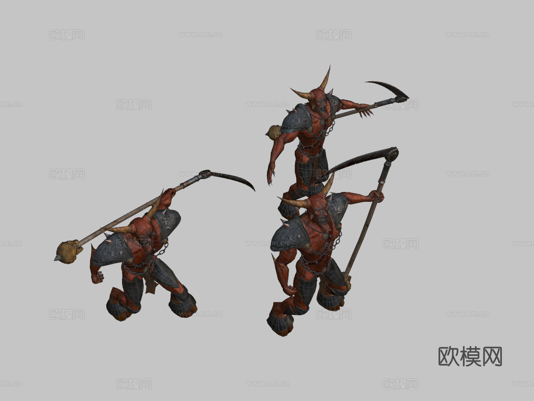 角魔地下城守护者su模型