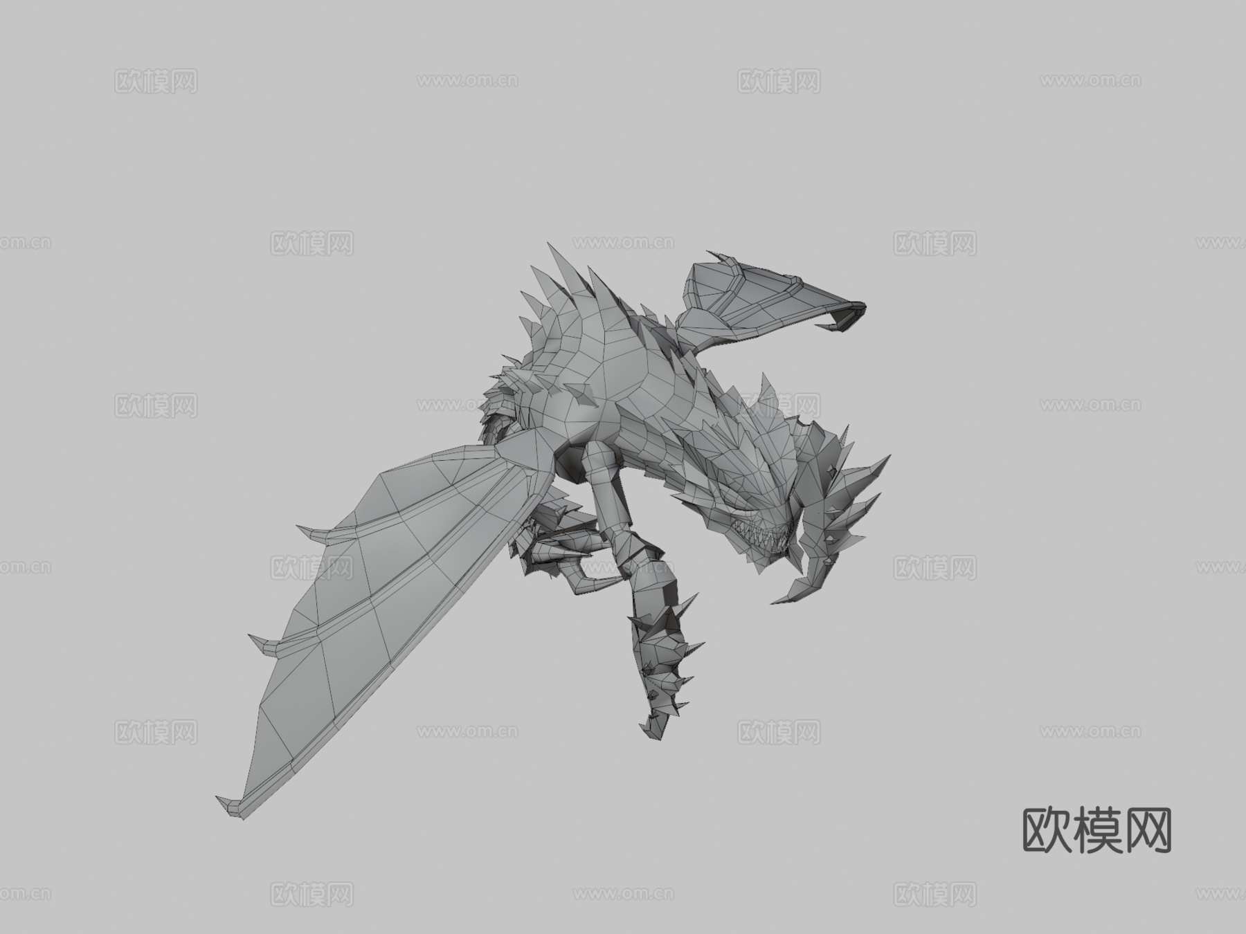 巨脉蜻蜓su模型