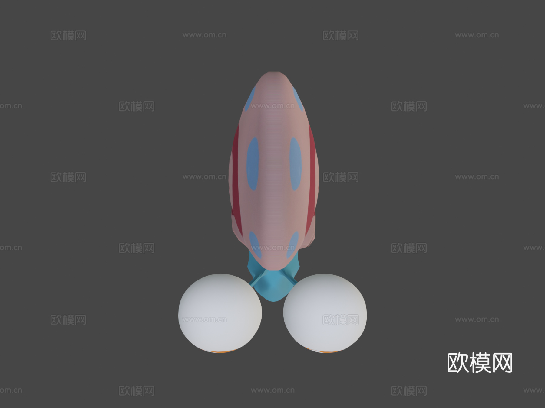蜗牛加里su模型下载（渲染图5）