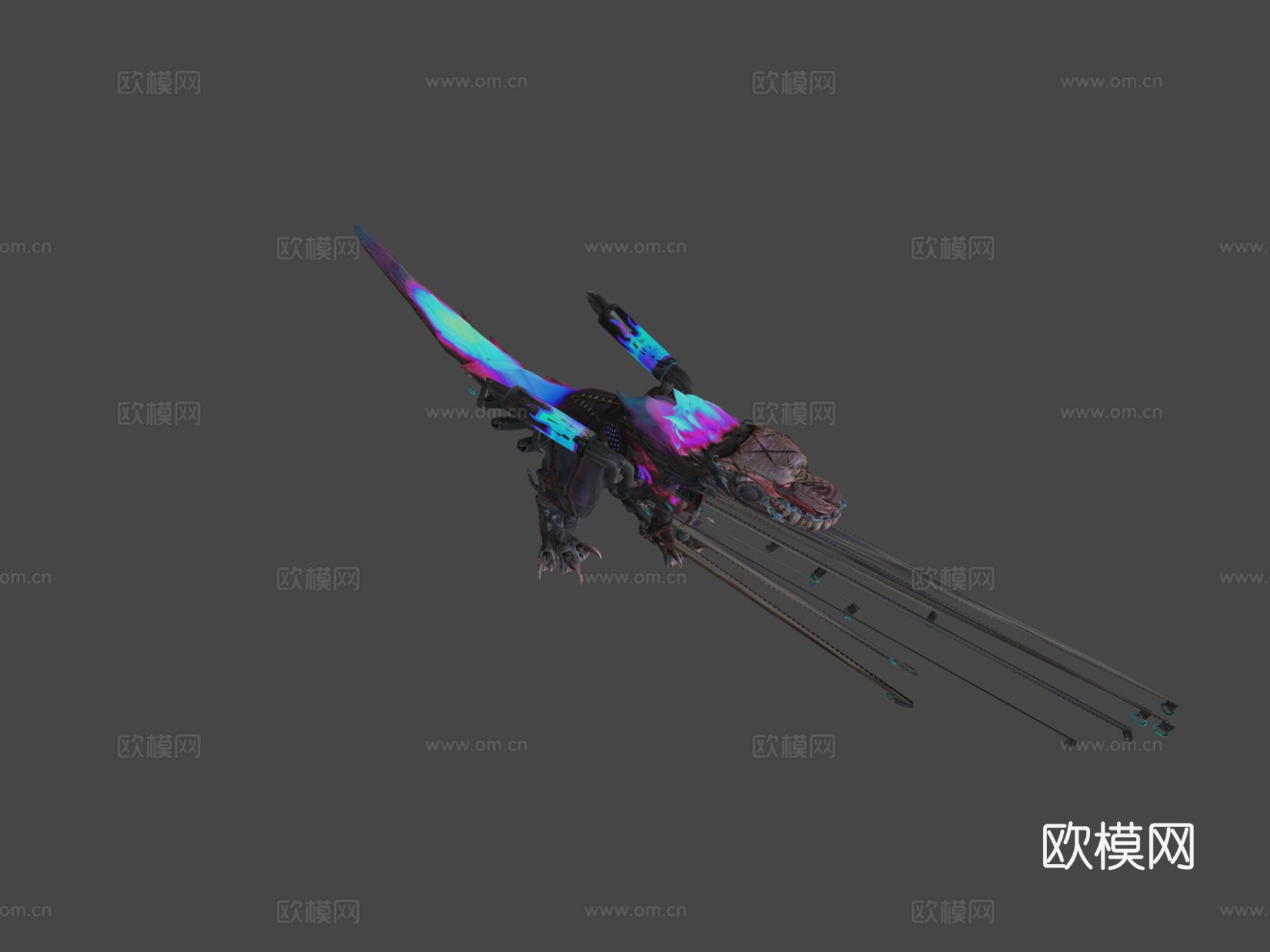 BANGtail咆哮动画su模型