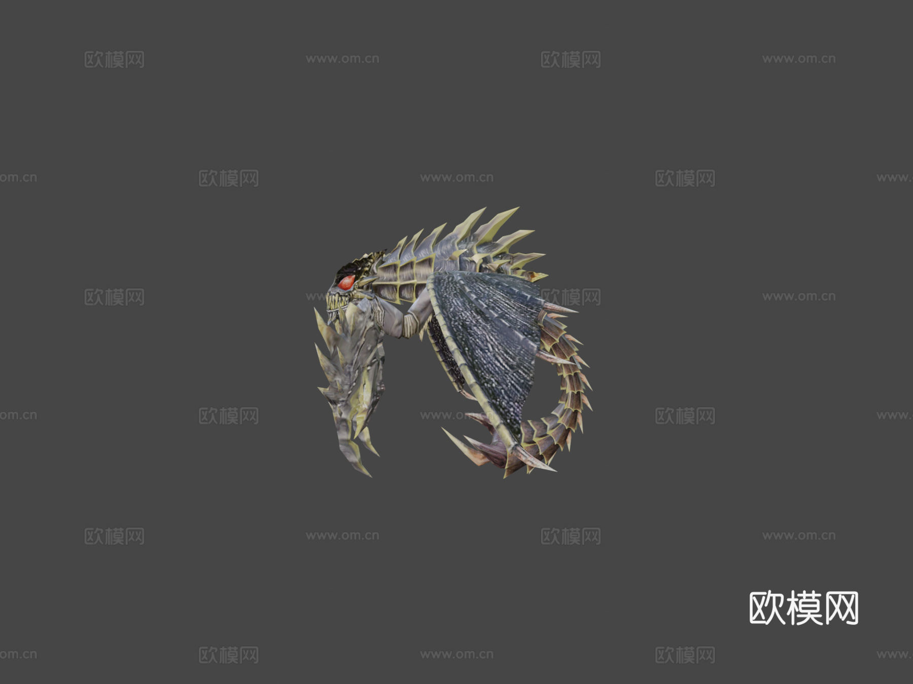 巨脉蜻蜓su模型