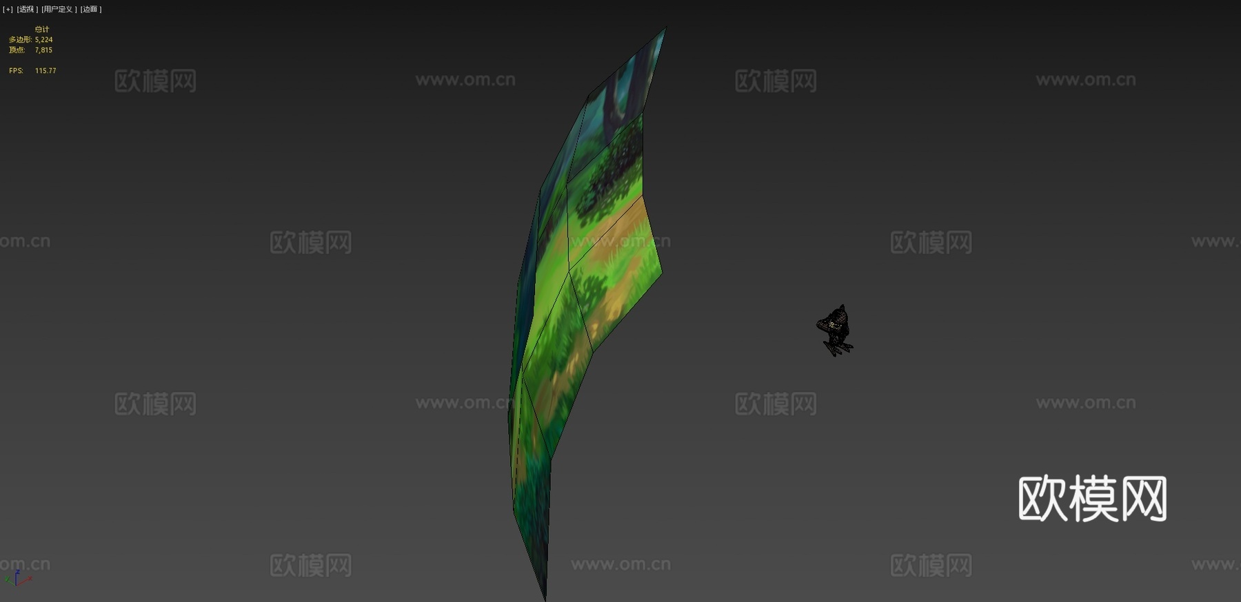 宝可梦凯西粉丝艺术卡通着色器su模型