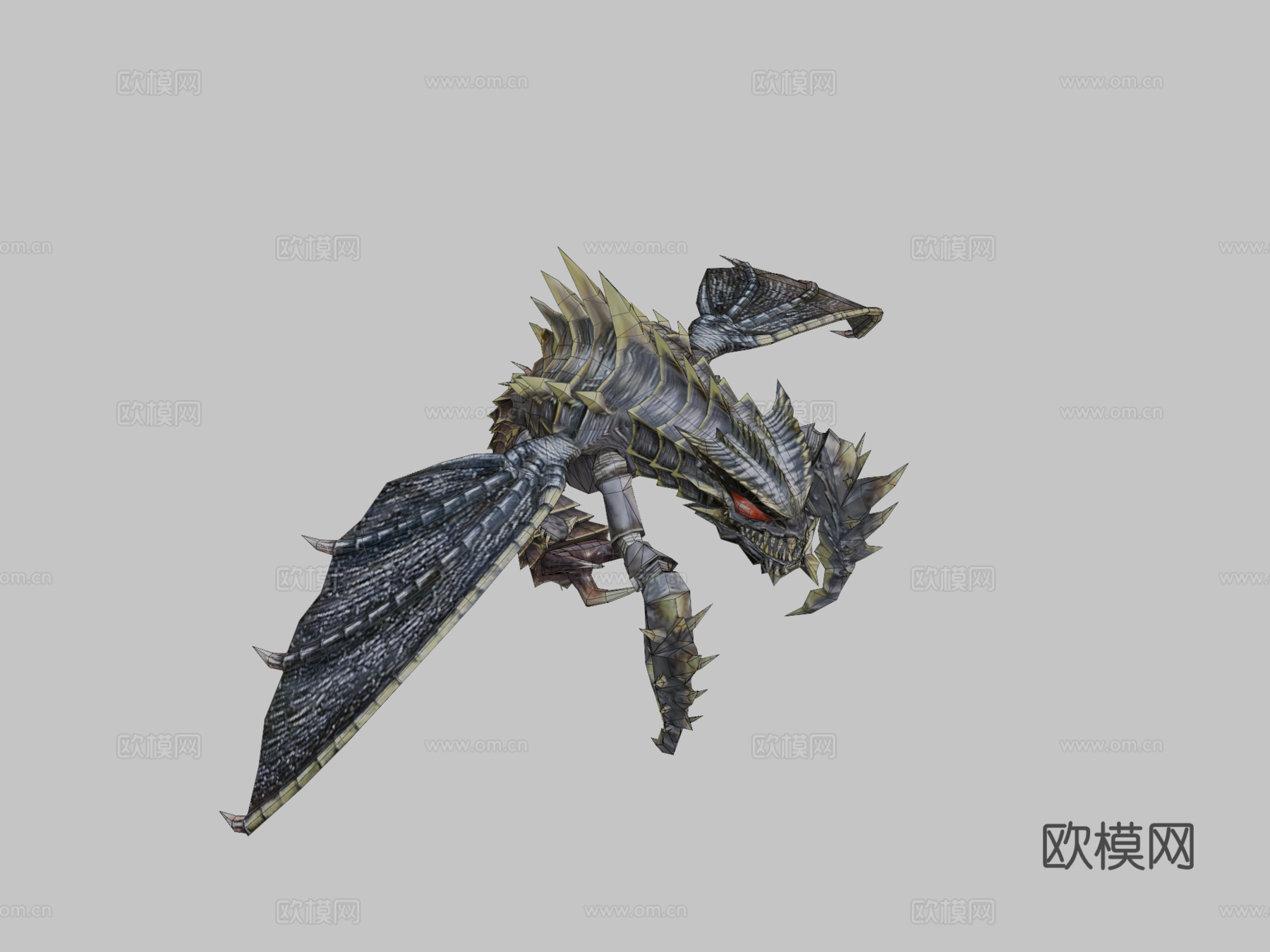 巨脉蜻蜓su模型