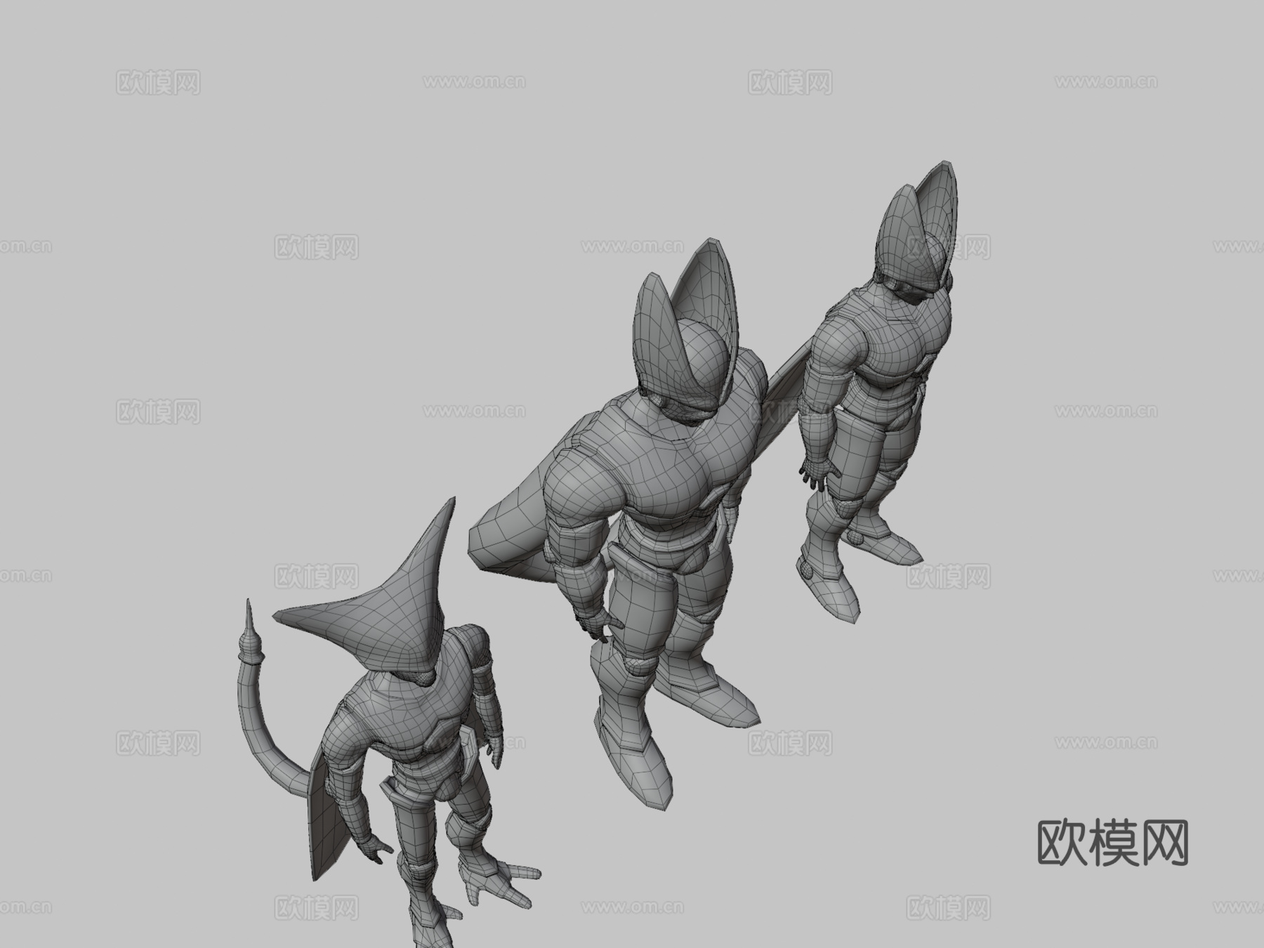 细胞进化龙珠Zsu模型下载（渲染图3）