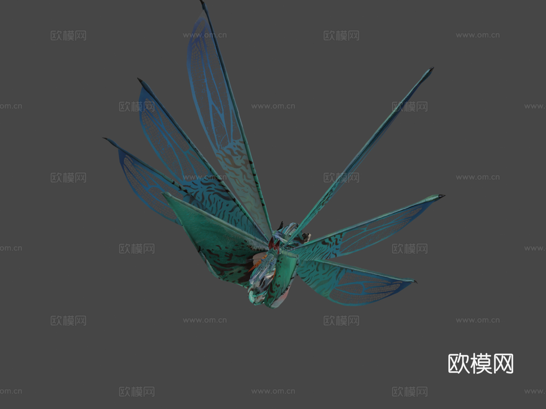 阿凡达的斑溪兽游戏就绪su模型