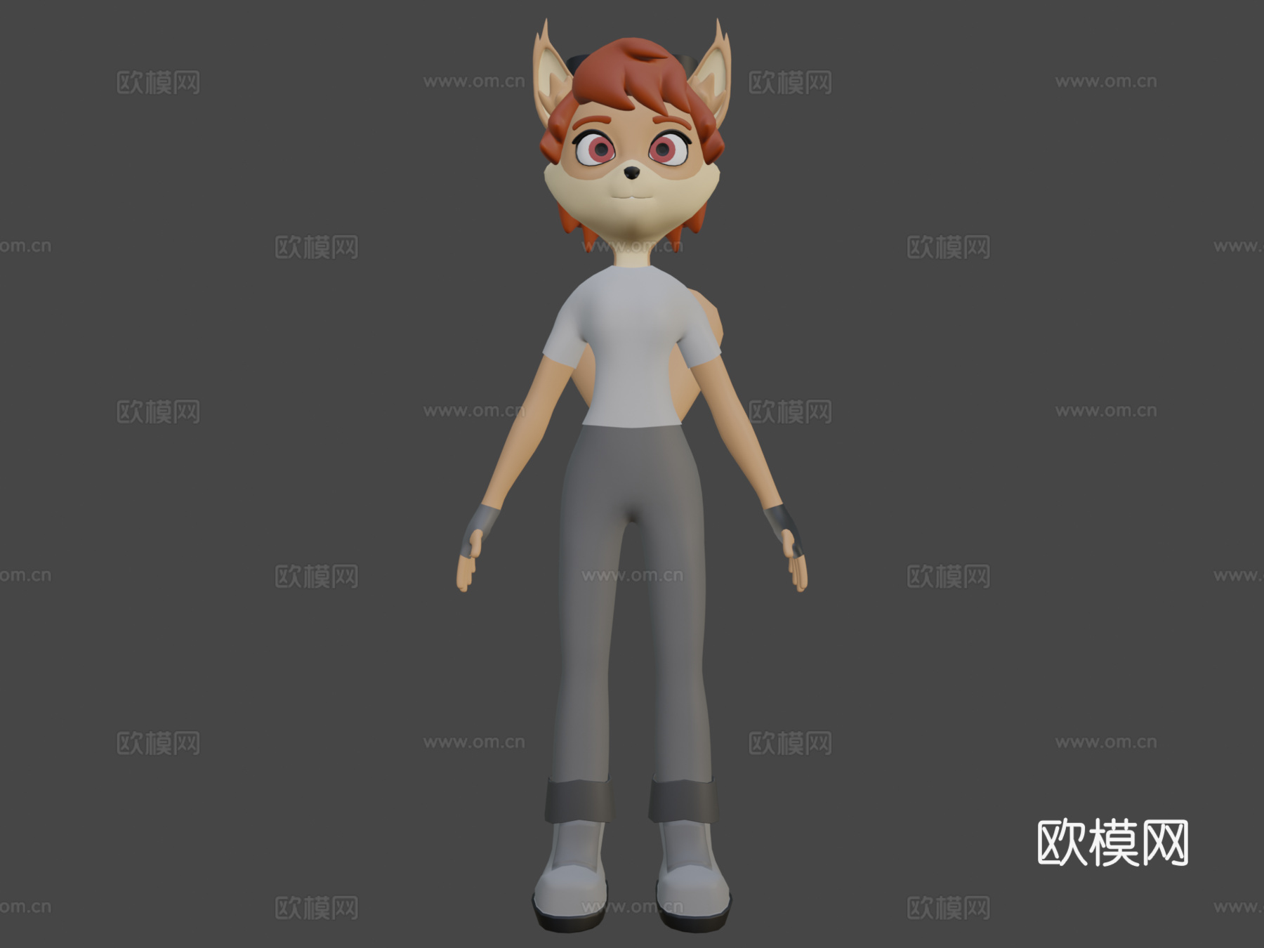 毛茸茸松鼠su模型