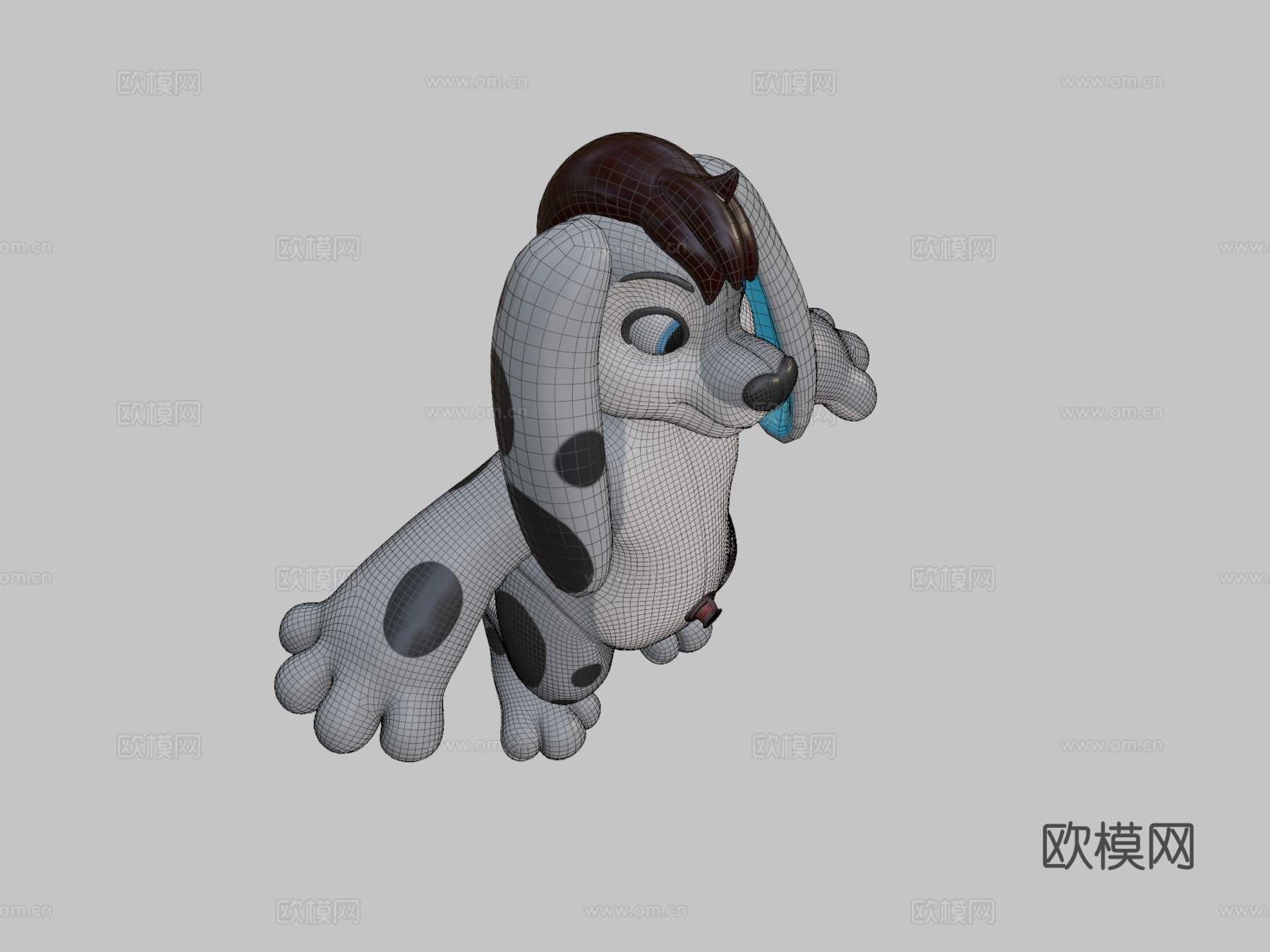 充气兔子芬利委托su模型